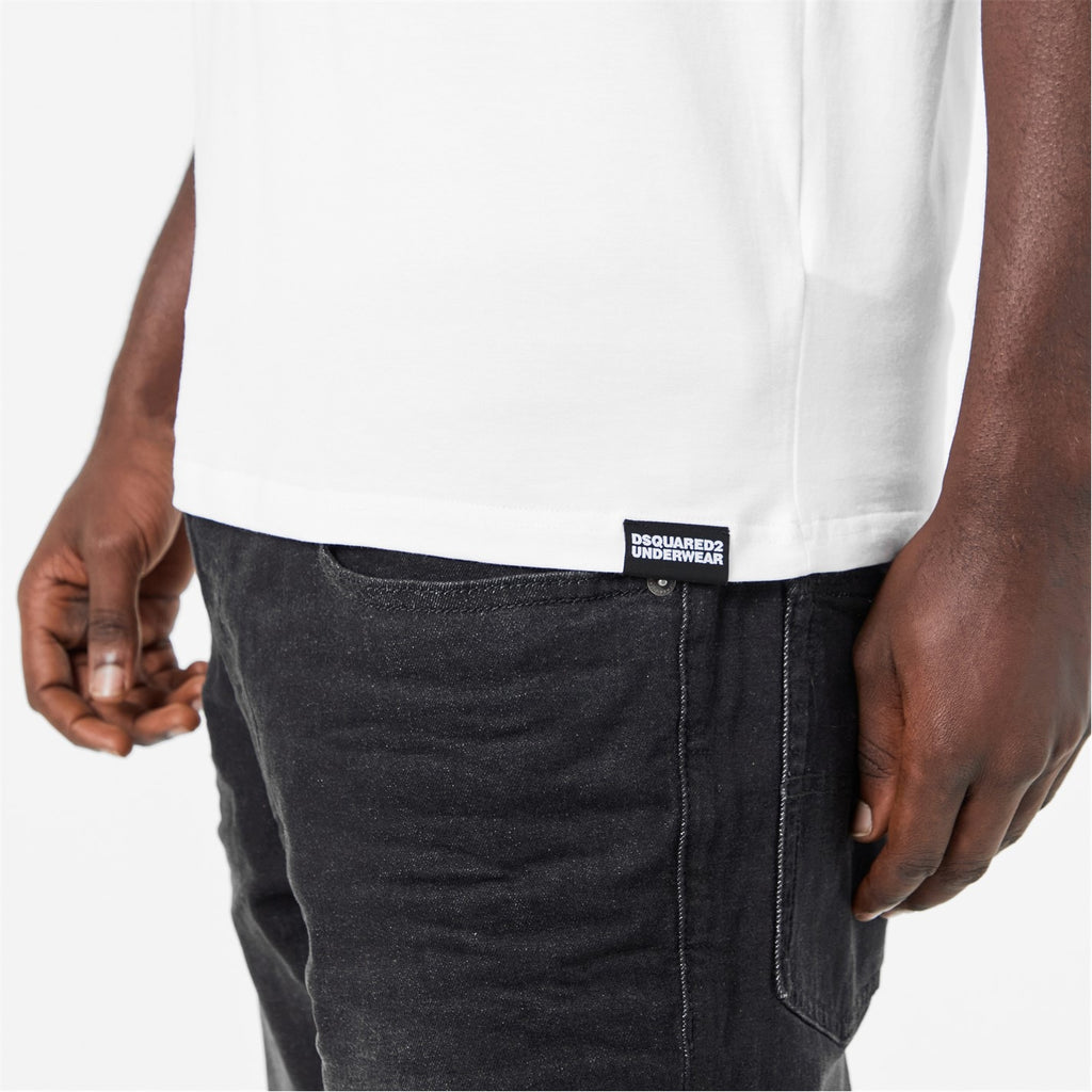 DSQUARED2 - Men's DSQ Band Logo Slim Fit T-Shirt