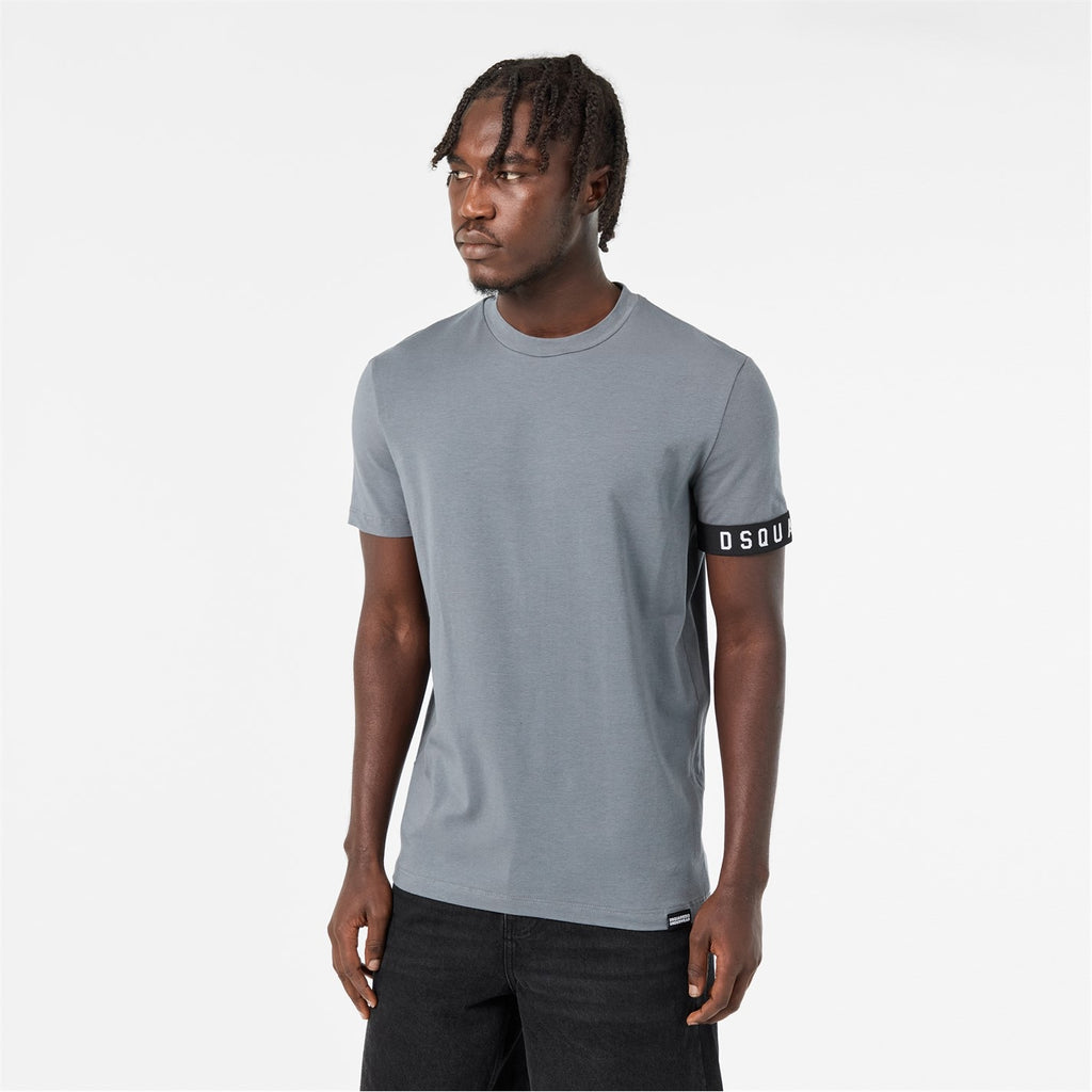 DSQUARED2 - Men's DSQ Band Logo Slim Fit T-Shirt
