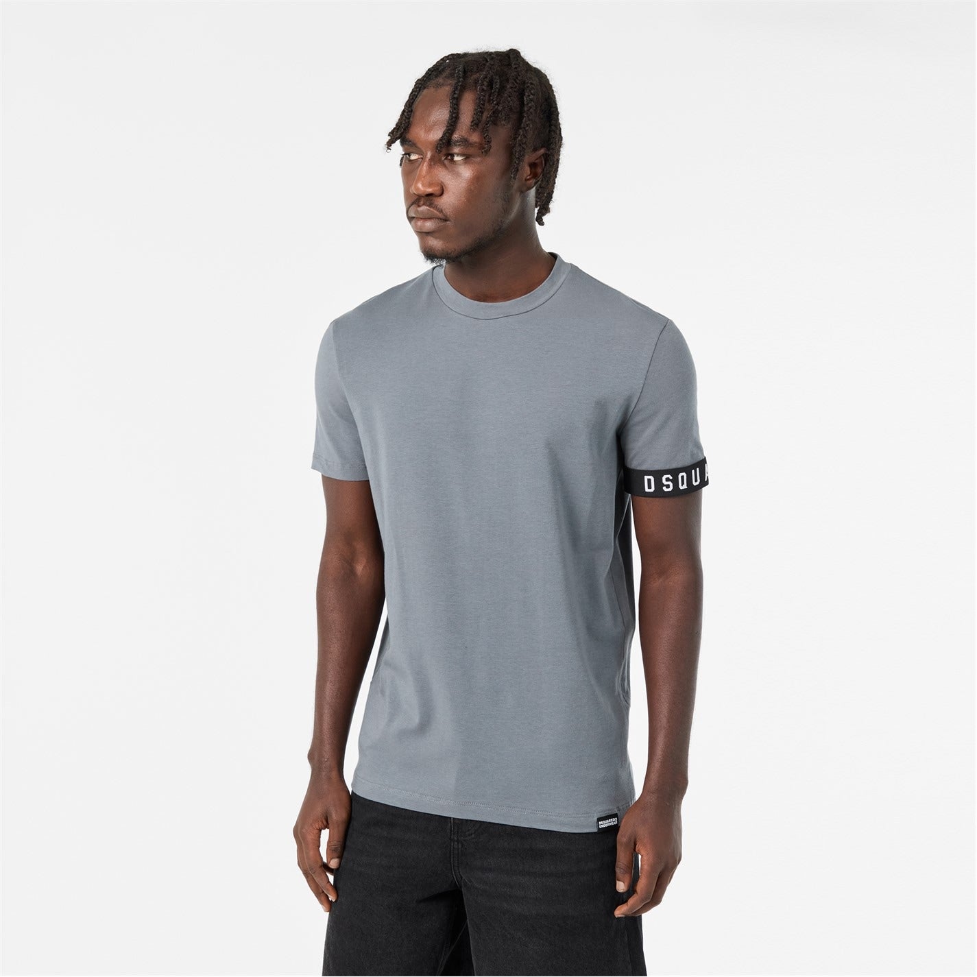 DSQUARED2 - Men's DSQ Band Logo Slim Fit T-Shirt