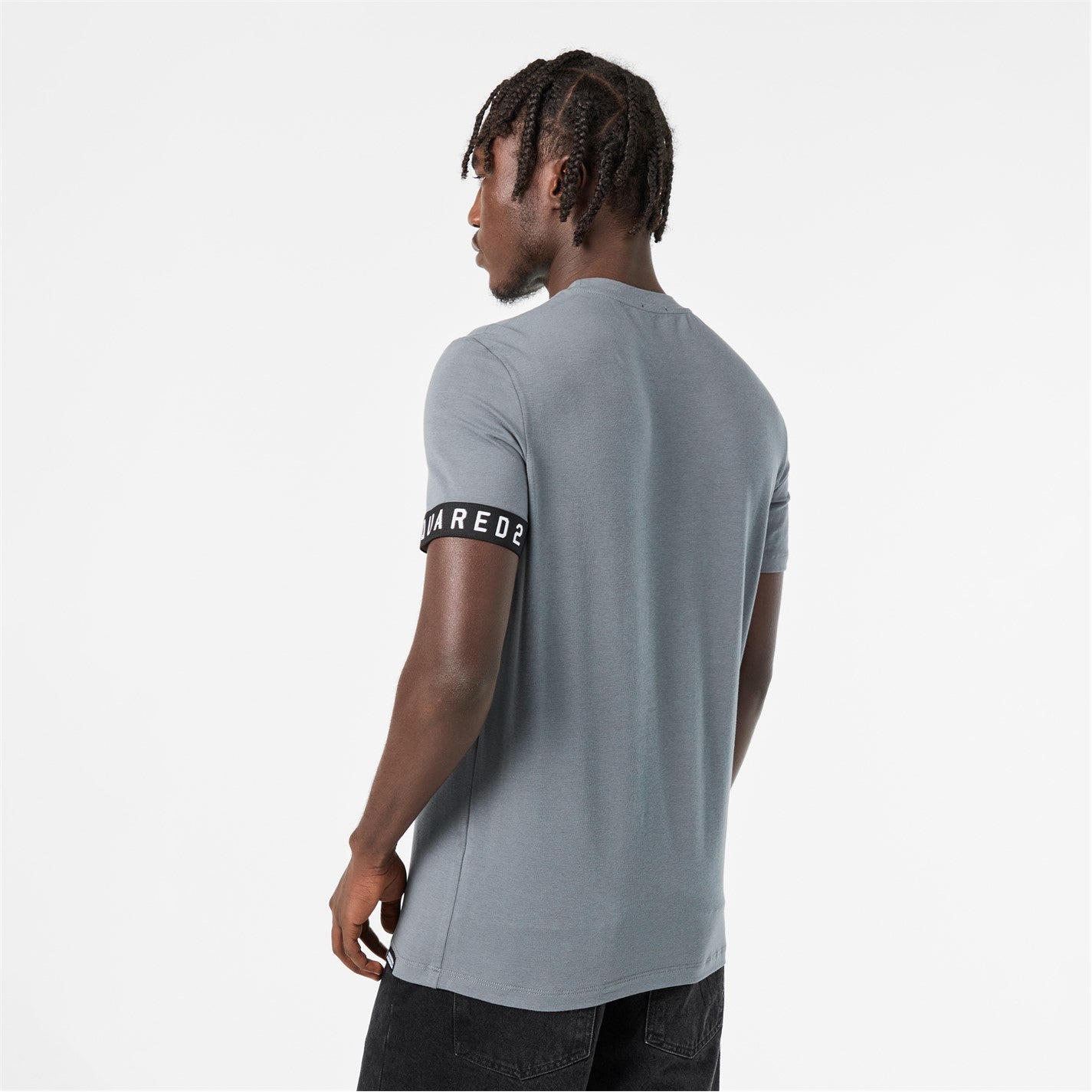 DSQUARED2 - Men's DSQ Band Logo Slim Fit T-Shirt