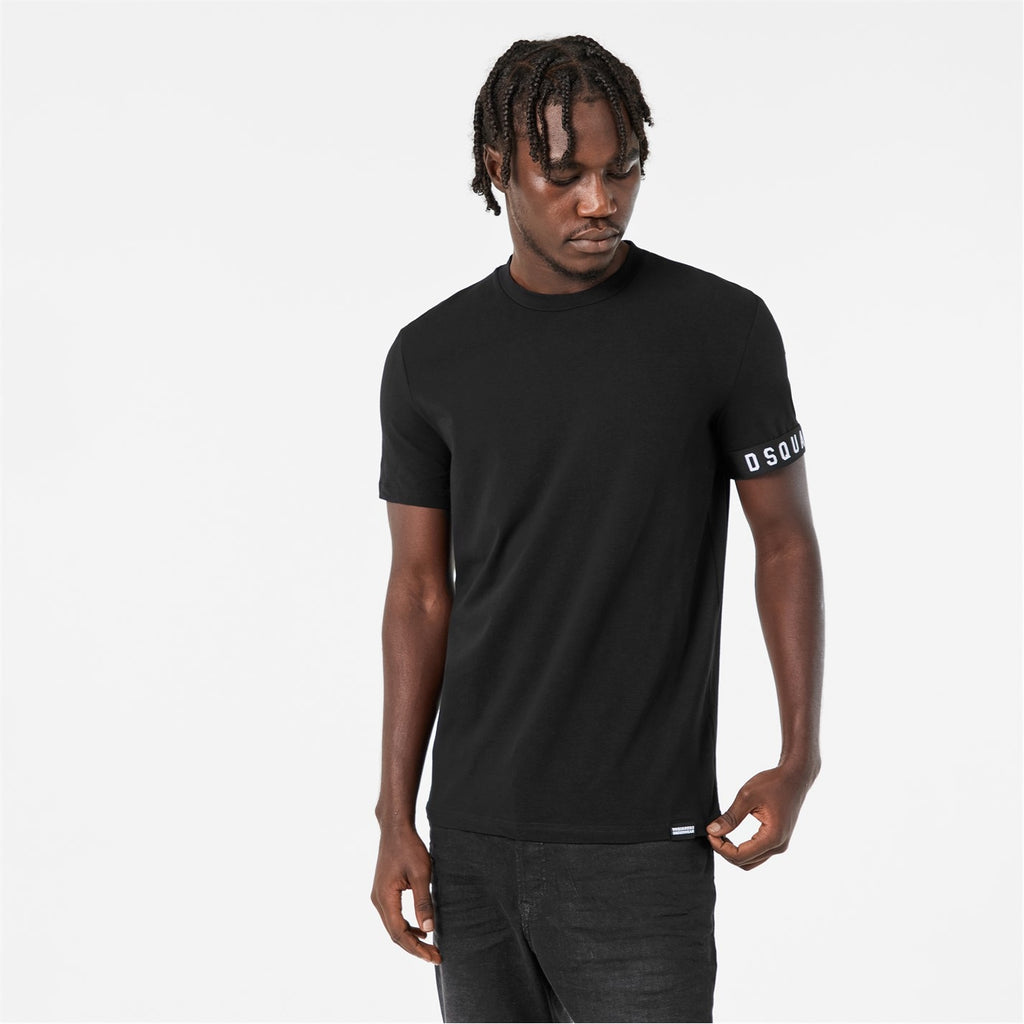 DSQUARED2 - Men's DSQ Band Logo Slim Fit T-Shirt