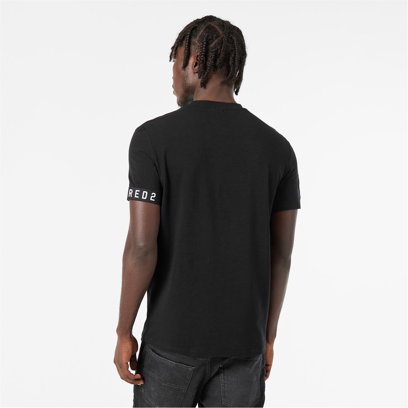 DSQUARED2 - Men's DSQ Band Logo Slim Fit T-Shirt