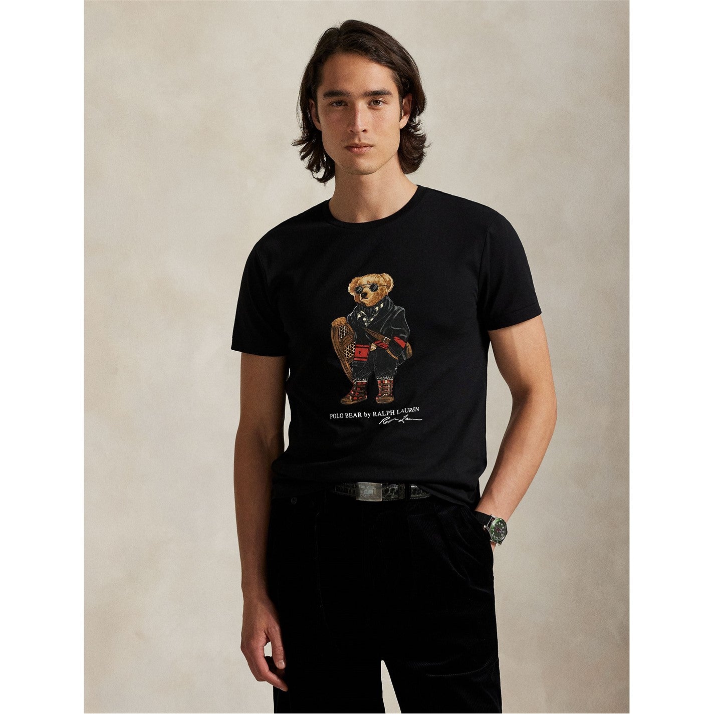 Polo Ralph Lauren - Men's Ski Bear Embroidered T-Shirt