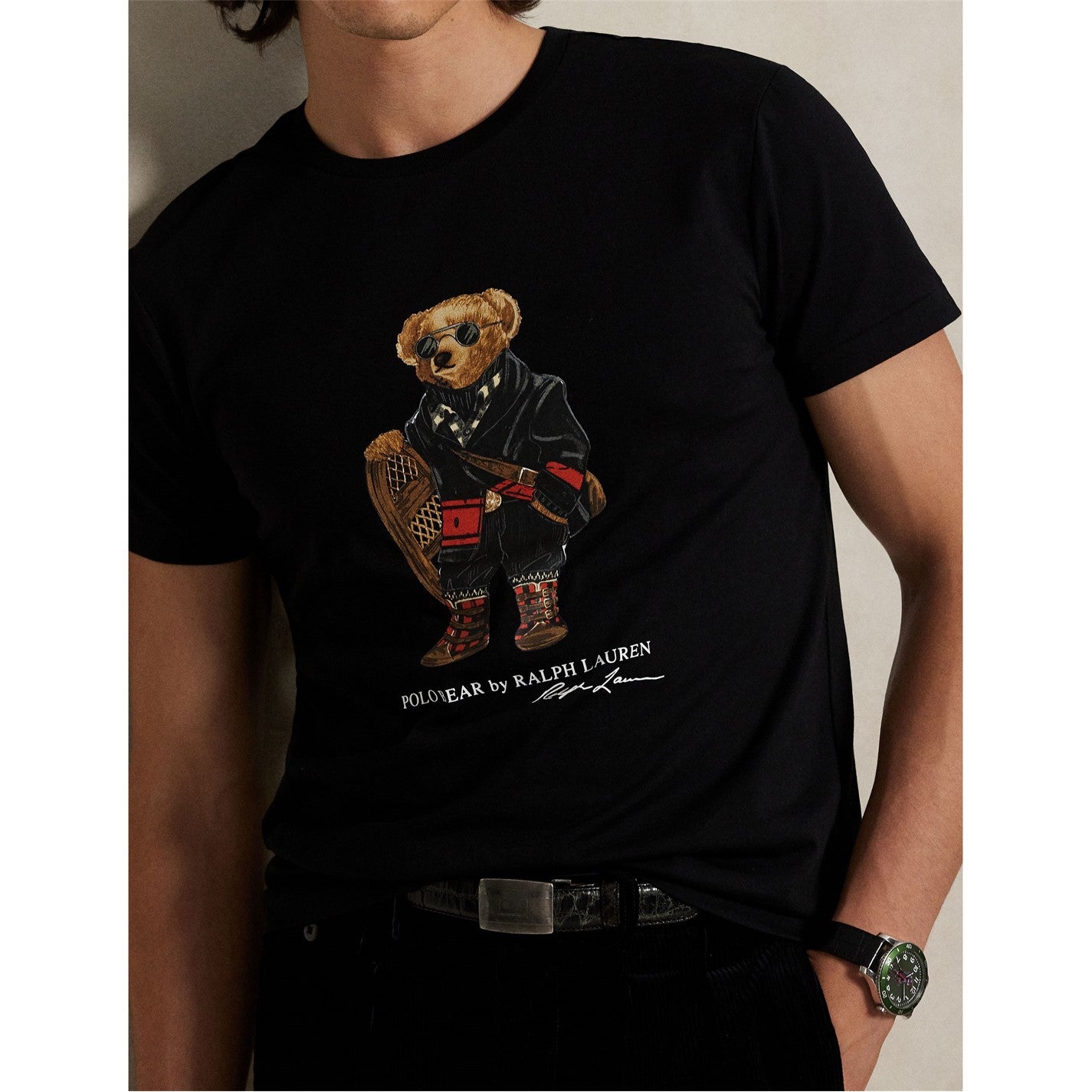 Polo Ralph Lauren - Men's Ski Bear Embroidered T-Shirt