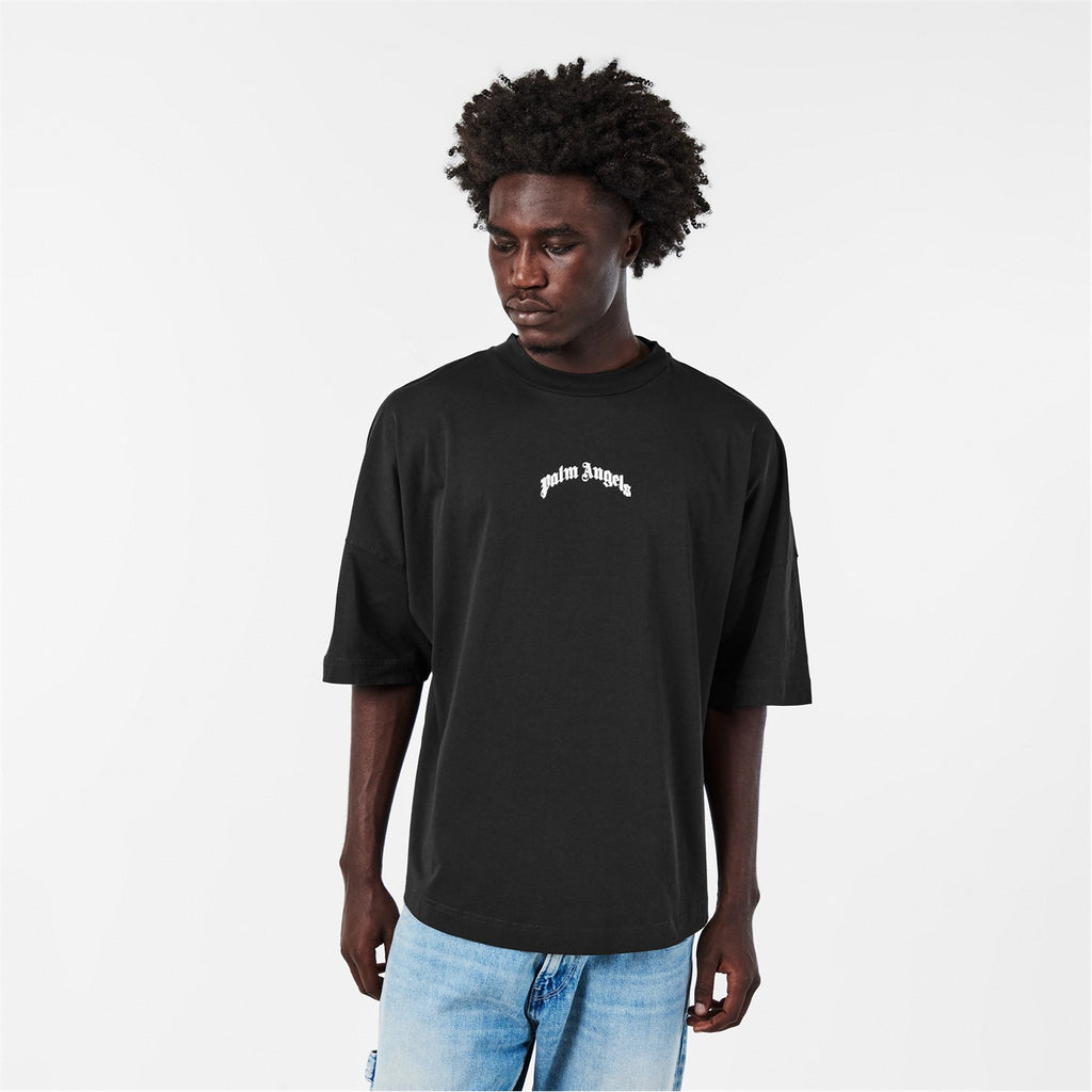 PALM ANGELS - Gothic Oversized T-Shirt