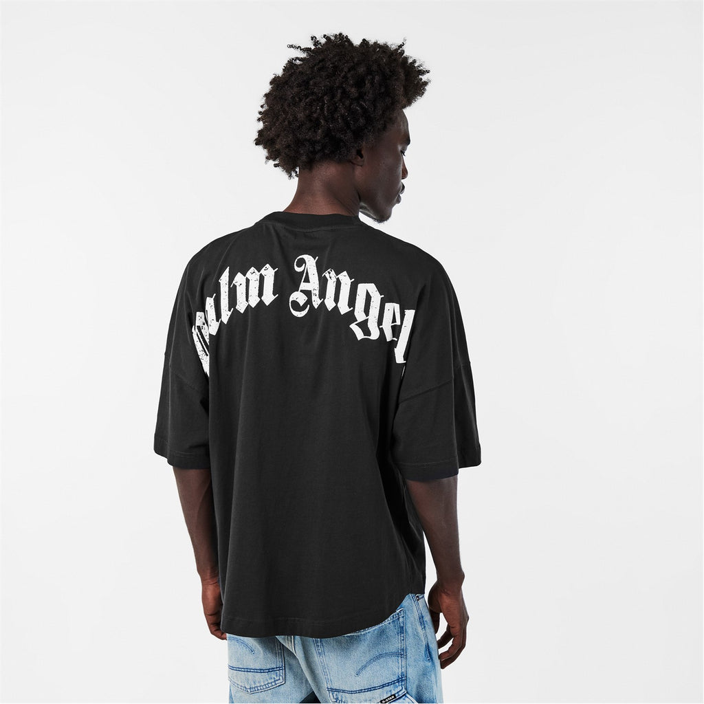 PALM ANGELS - Gothic Oversized T-Shirt