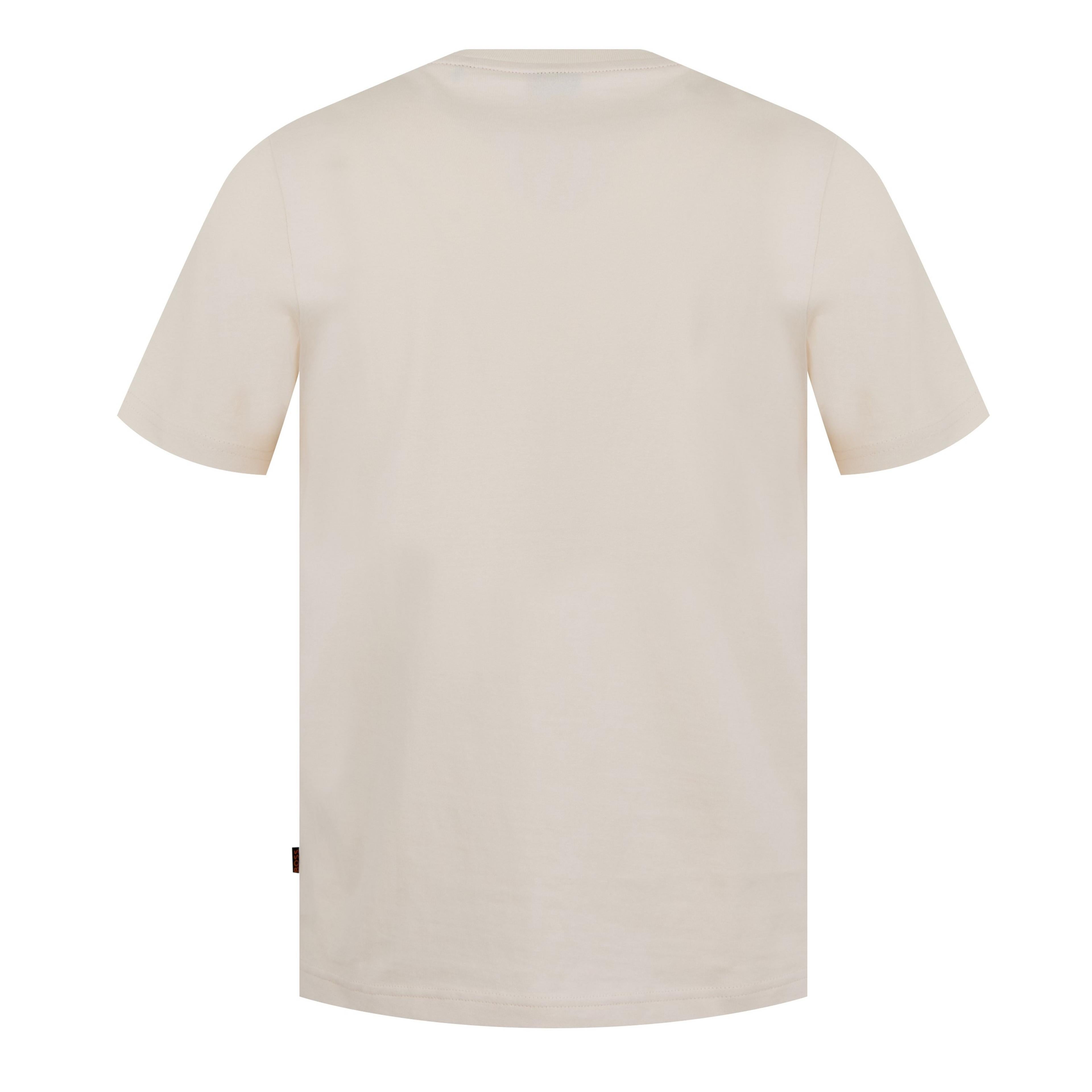 BOSS - Mens BOSS ORANGE Short Sleeve T-Shirt with Contemporary Stitched Logo