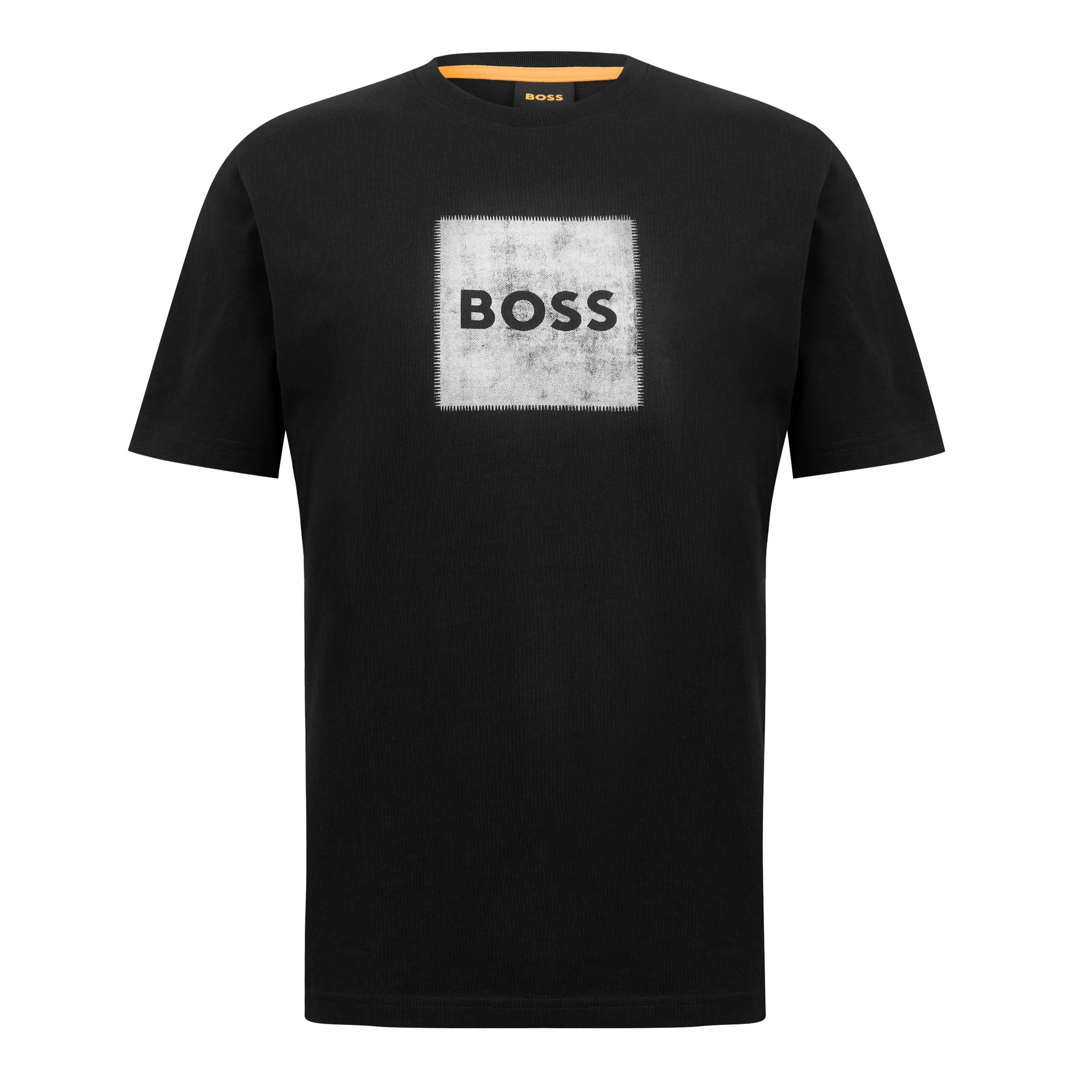 BOSS - Mens BOSS ORANGE Short Sleeve T-Shirt with Contemporary Stitched Logo