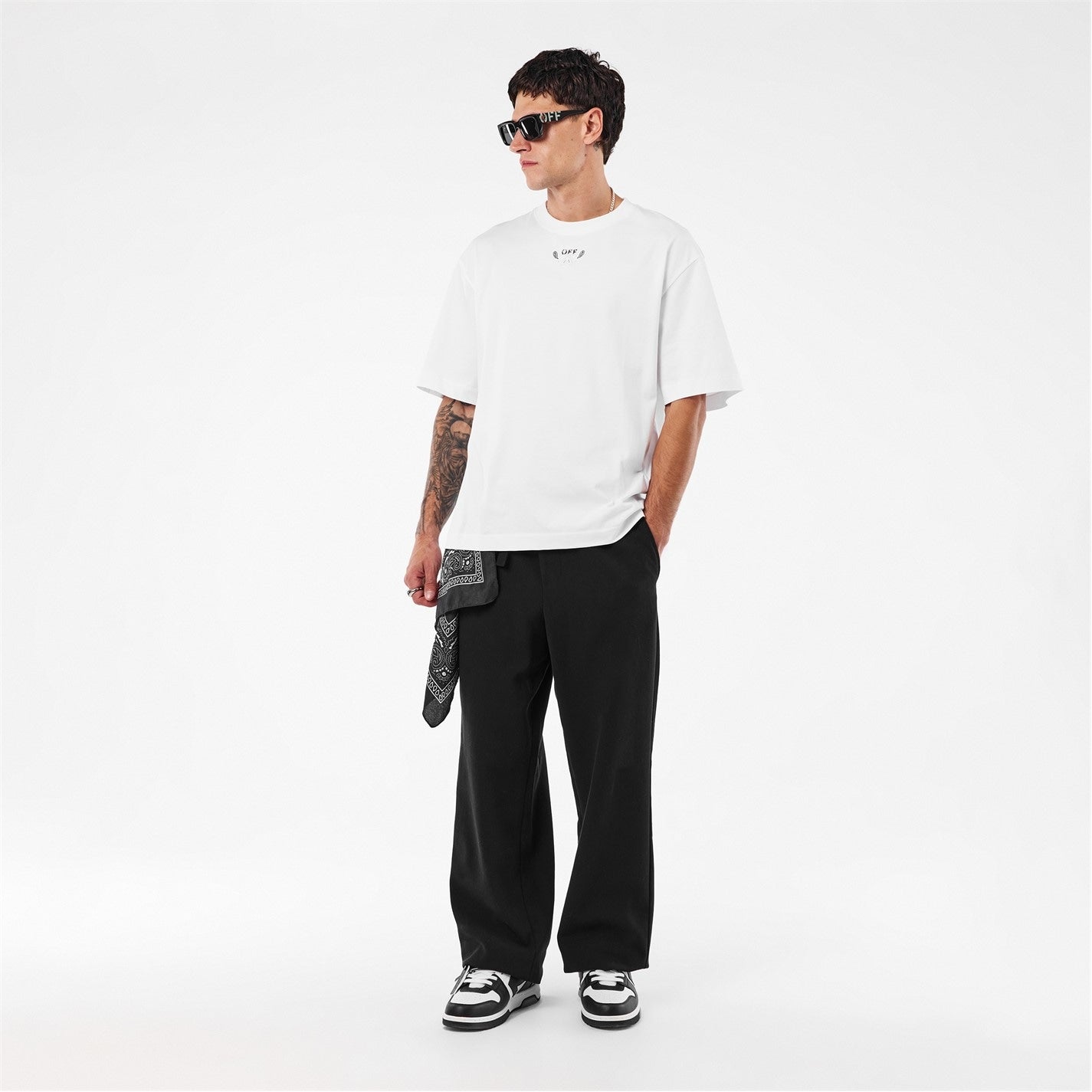 Off White - Men's Bandana T-Shirt