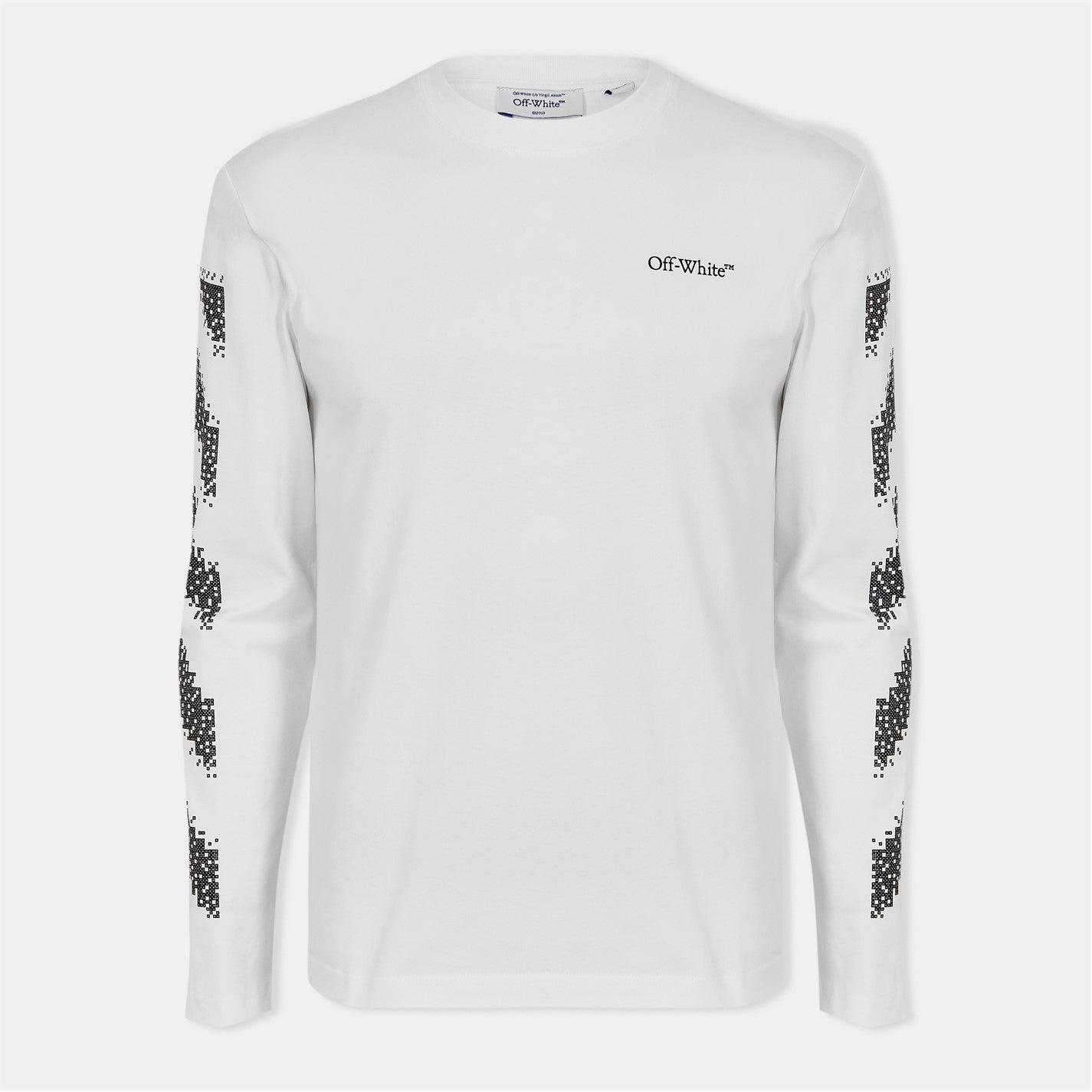 Off White - Men's Diag Skate Diagonal Graphic Long Sleeve T-Shirt