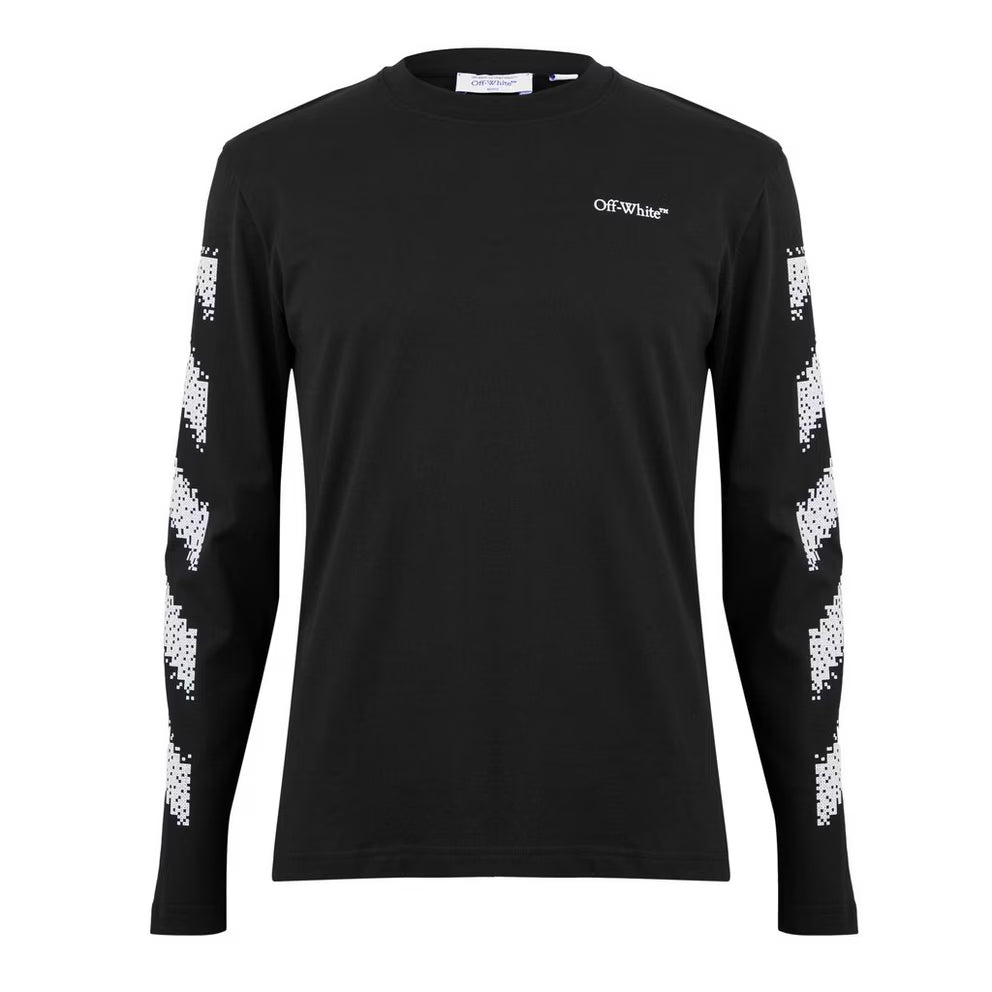 Off White - Men's Diag Skate Diagonal Graphic Long Sleeve T-Shirt