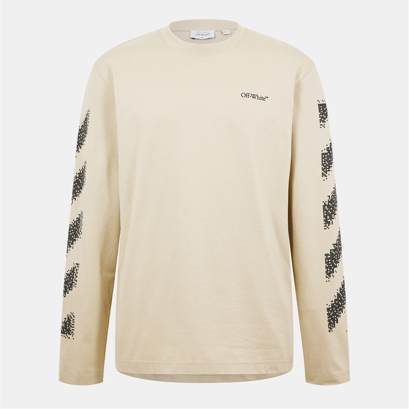 Off White - Men's Diag Skate Diagonal Graphic Long Sleeve T-Shirt