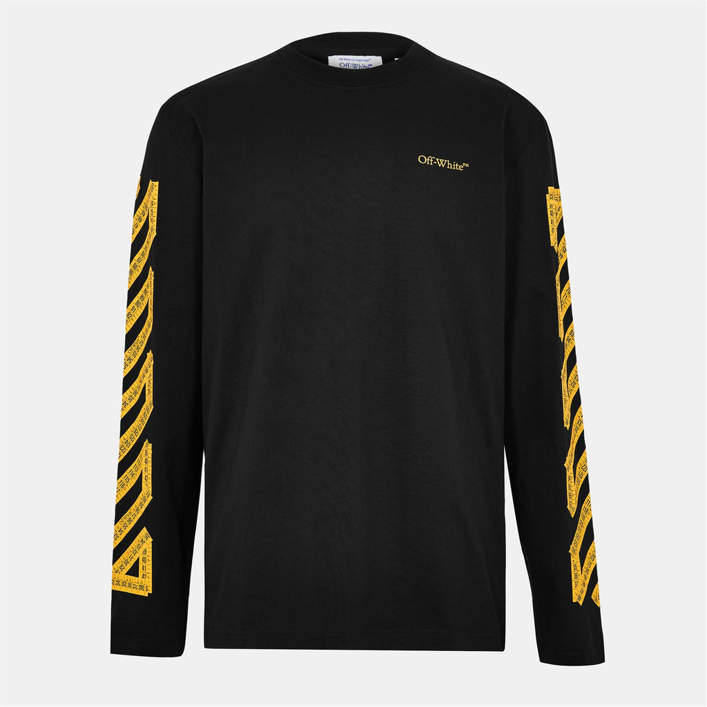 Off White - Men's Arrow Skate Long Sleeve T-Shirt