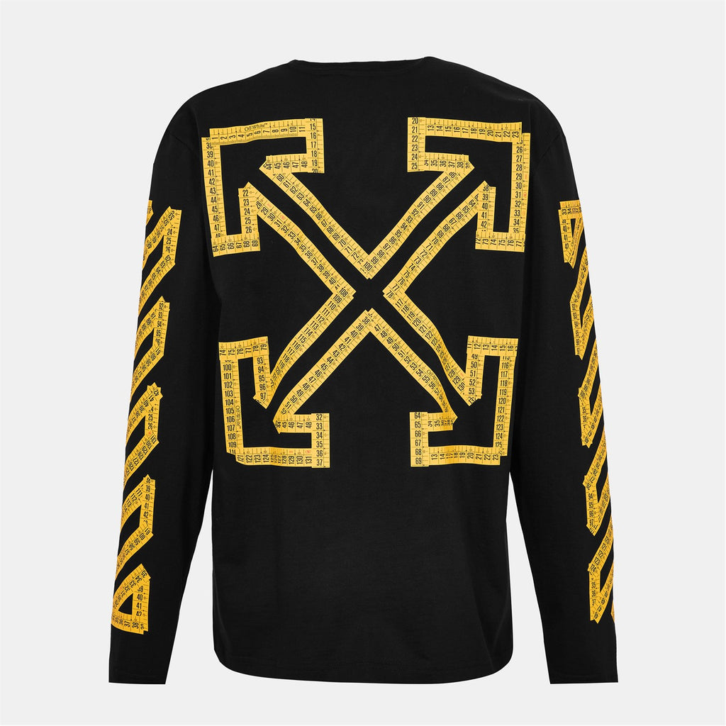 Off White - Men's Arrow Skate Long Sleeve T-Shirt