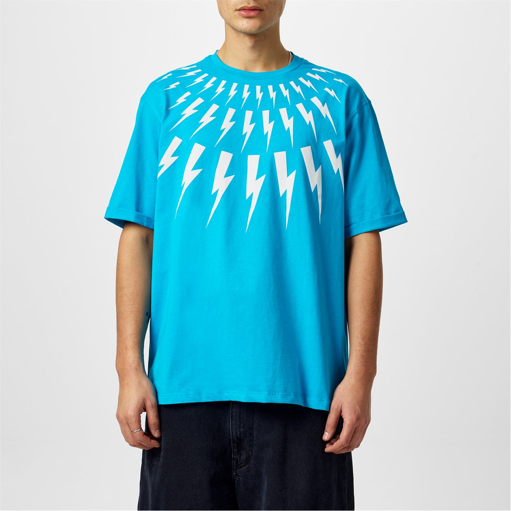 NEIL BARRETT - Lightning Bolt T Shirt