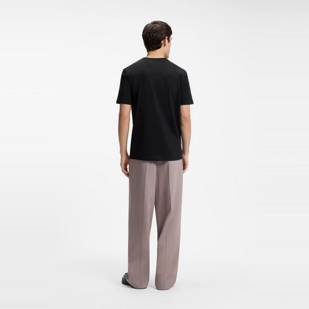 Hugo - HUGO Cotton-jersey T-shirt with spaced-out logo