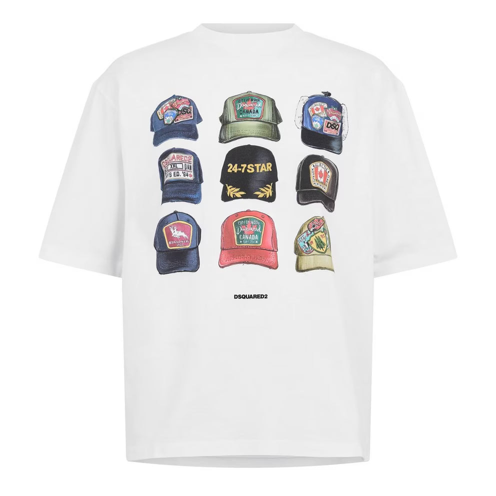 DSquared2 - Men's DSQ Cap Oversized T-Shirt