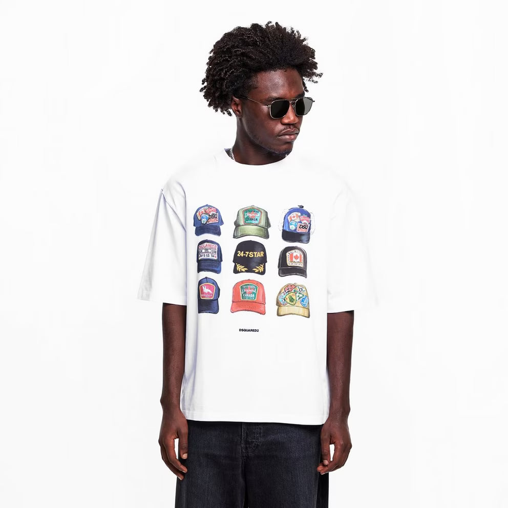 DSquared2 - Men's DSQ Cap Oversized T-Shirt