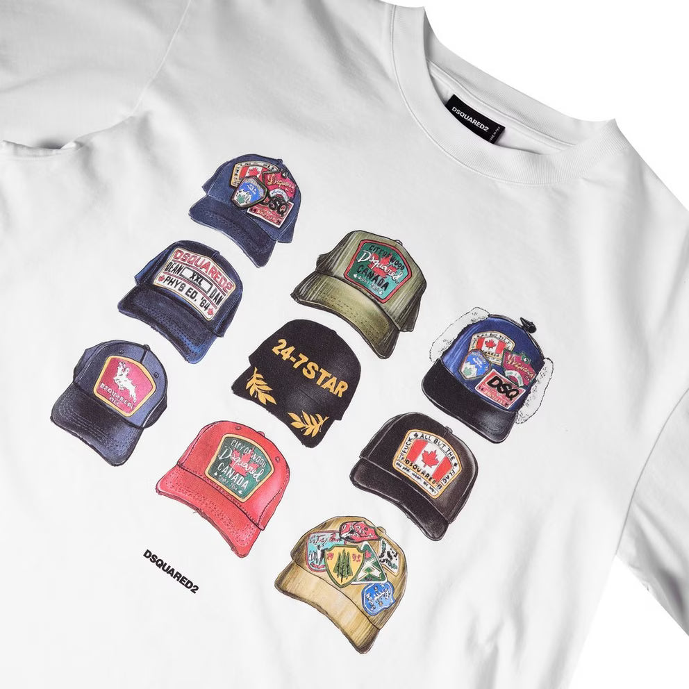 DSquared2 - Men's DSQ Cap Oversized T-Shirt