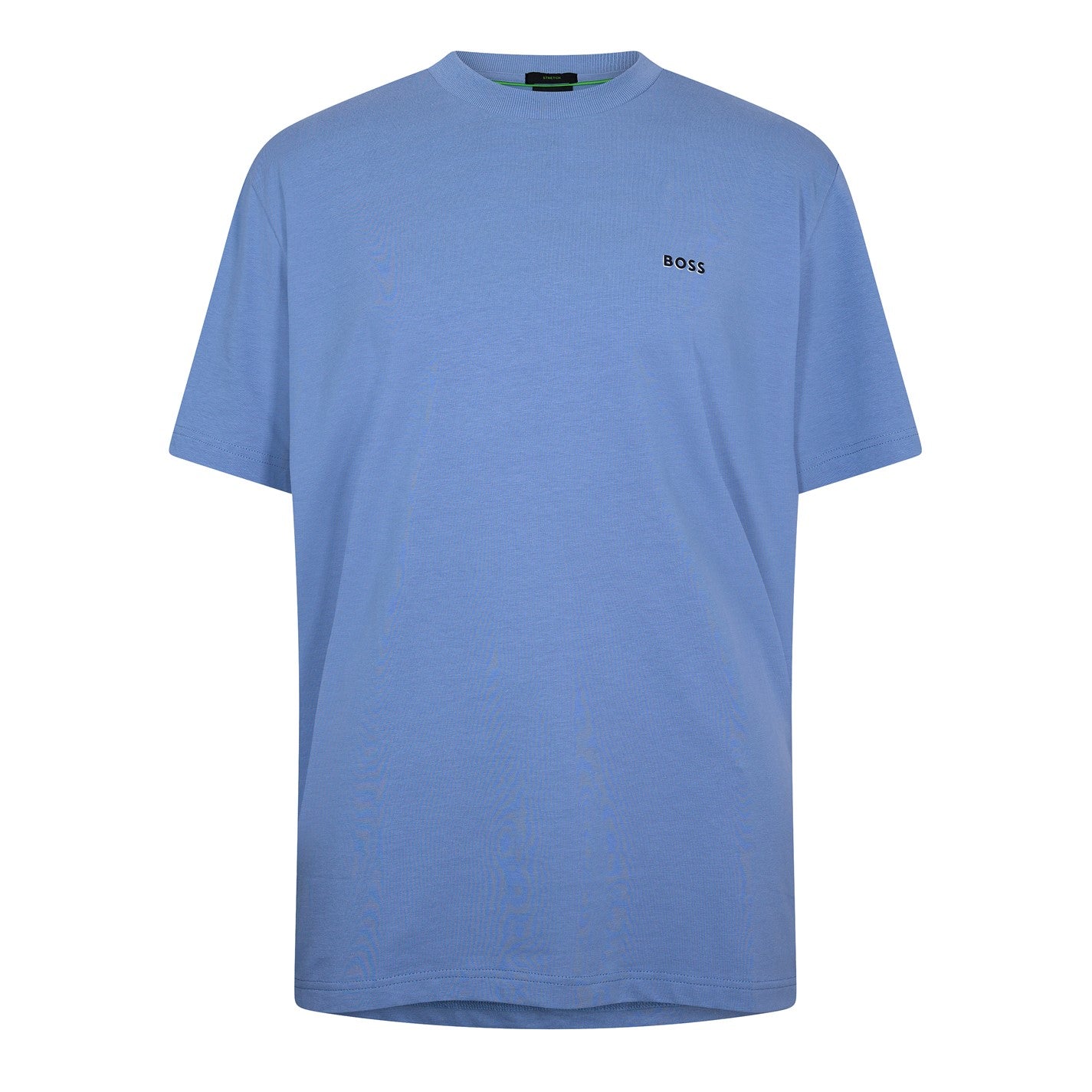 Boss - Mens BOSS GREEN T-Shirt with Logo Design Stretch Cotton