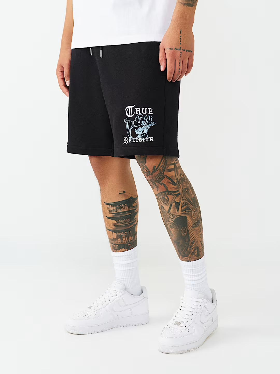 True Religion - Logo Fleece Short