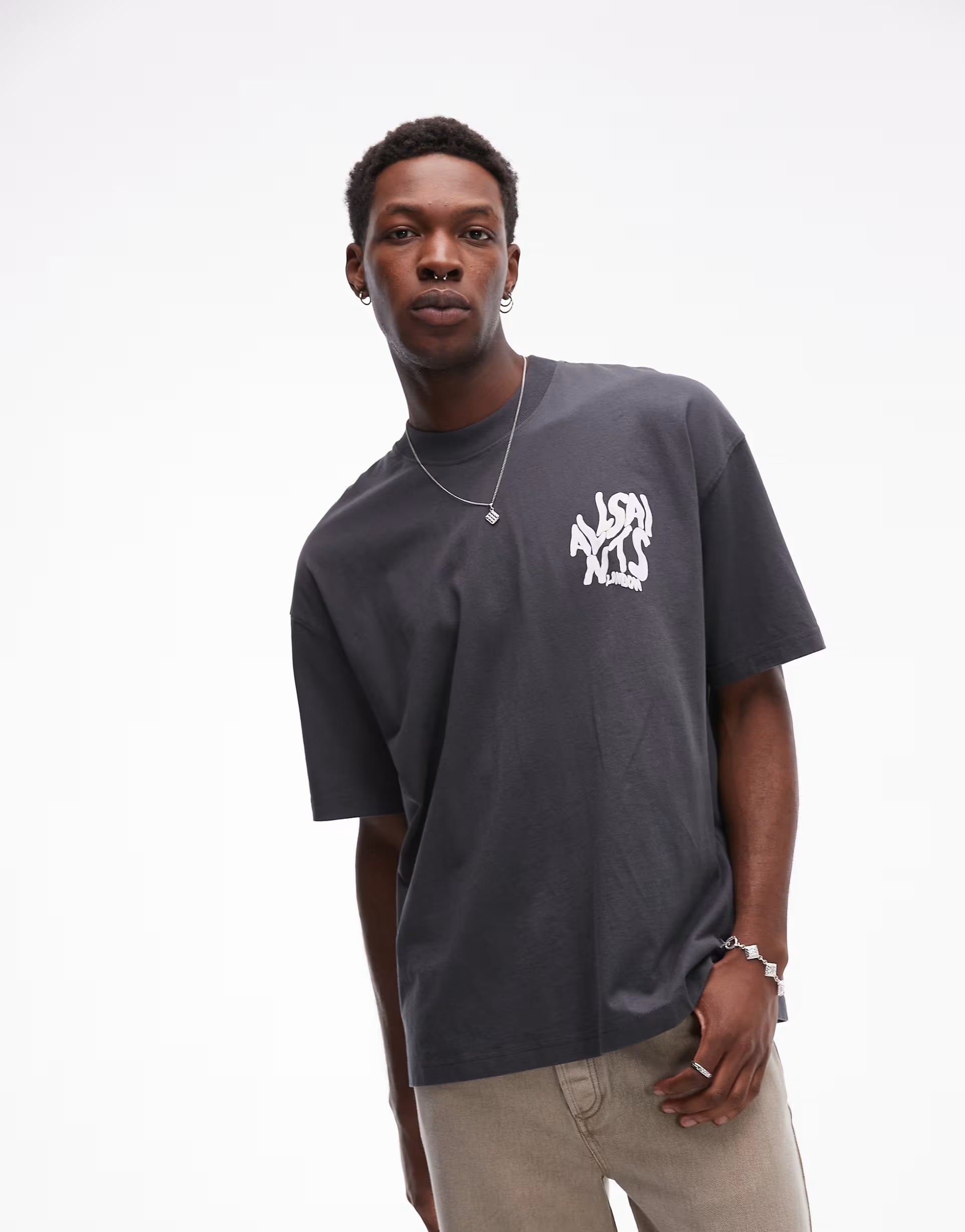 AllSaints - Orlando Back Print T-shirt