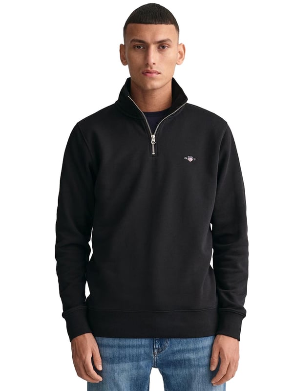 Gant - Mens Shield Half Zip Sweatshirt