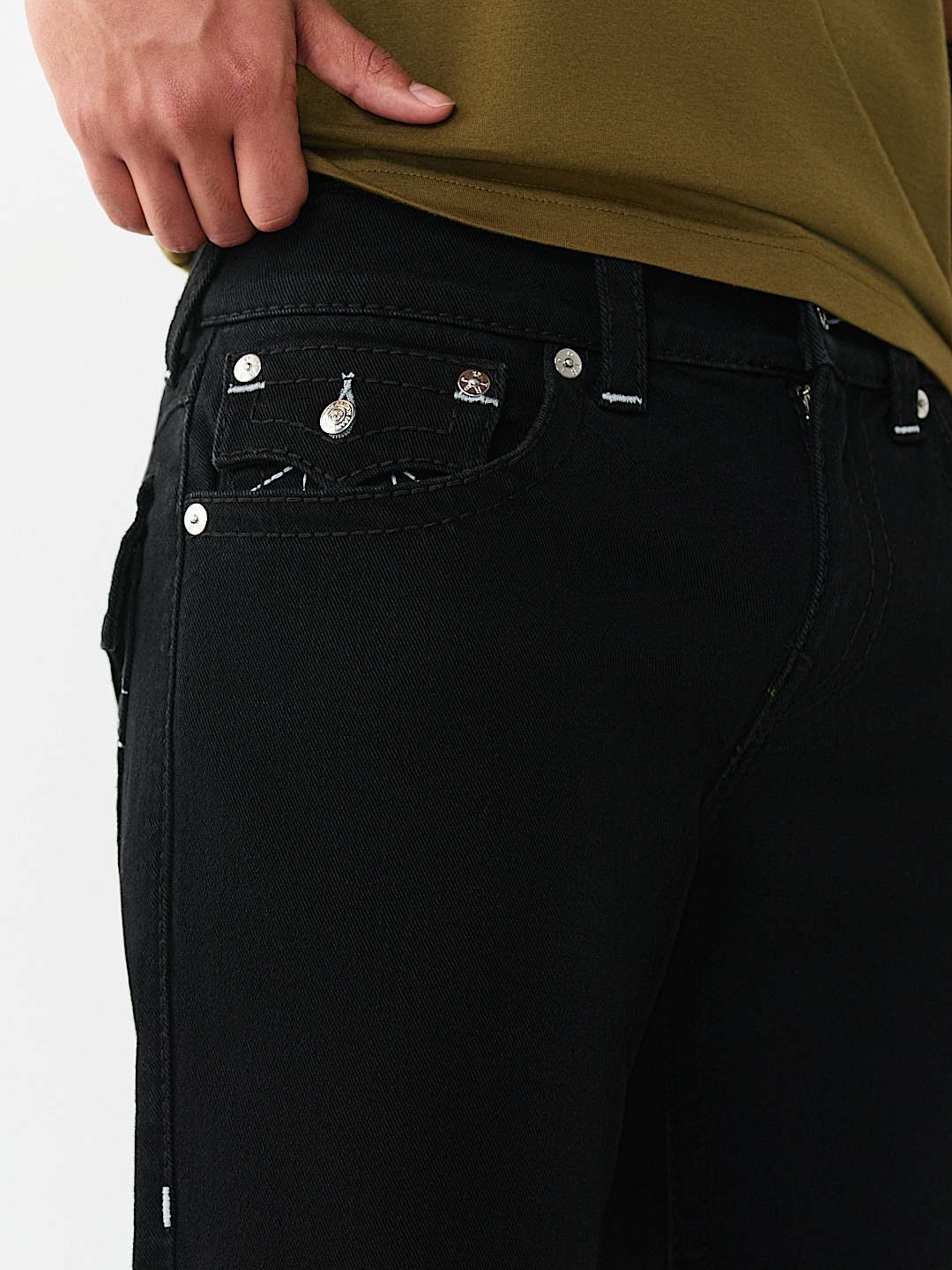 True Religion - Billy Big T Flap Bootcut Jean 34"