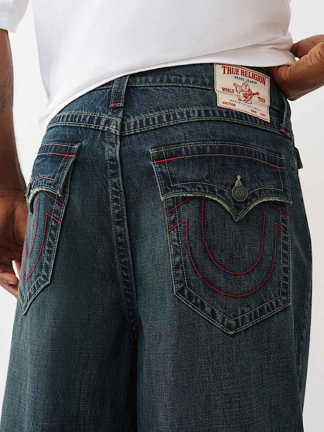 True Religion - Mikey flap baggy Af jean 32