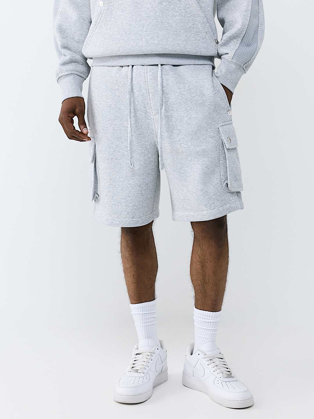 True Religion - Mesh Panel Big T Cargo Short