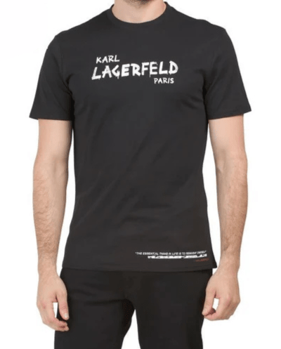 Karl Lagerfeld - Black T-Shirt IMMEDIATE - Brandatak Store