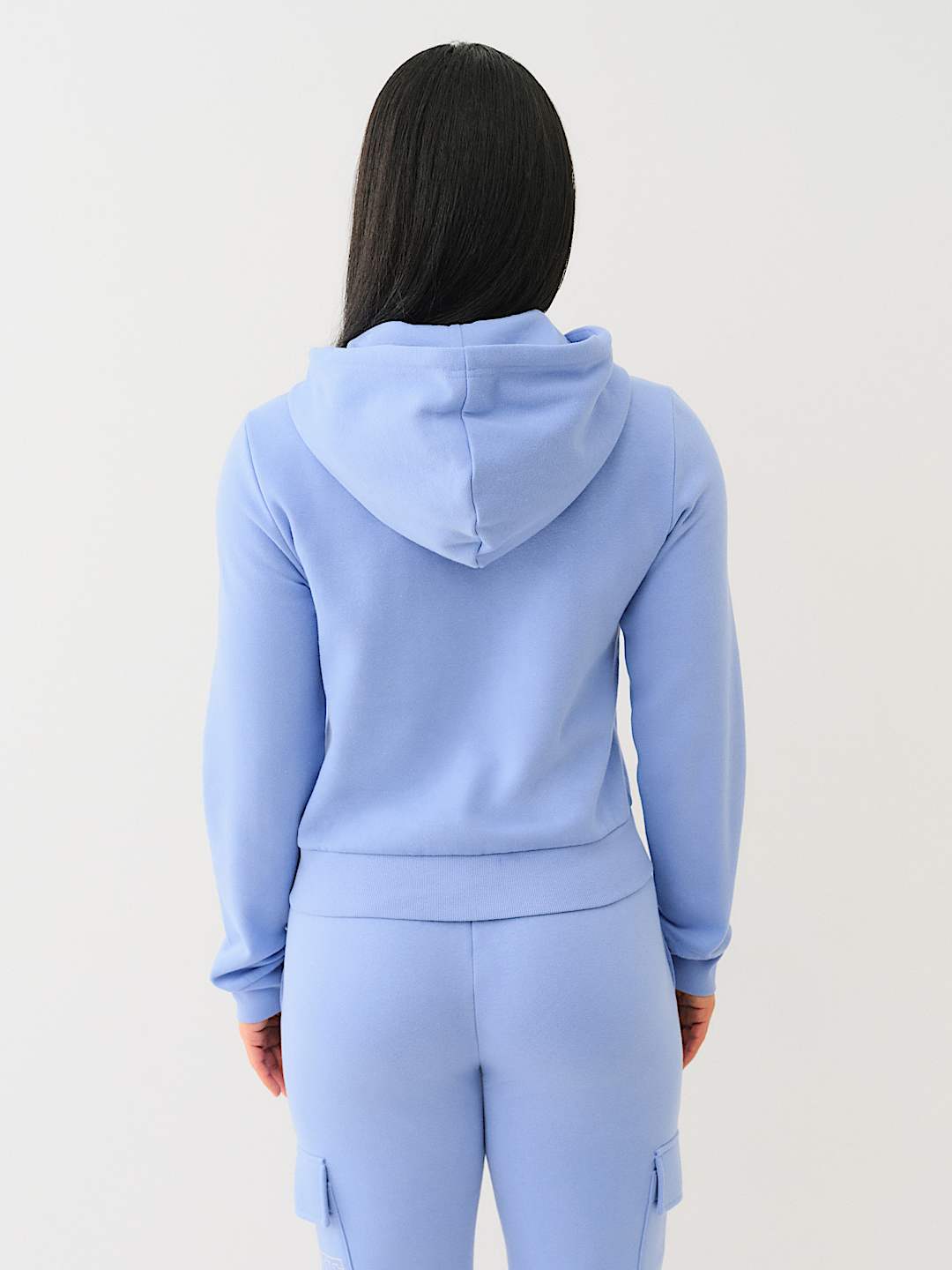 True Religion - IRIDESCENT QUARTER ZIP HOODIE