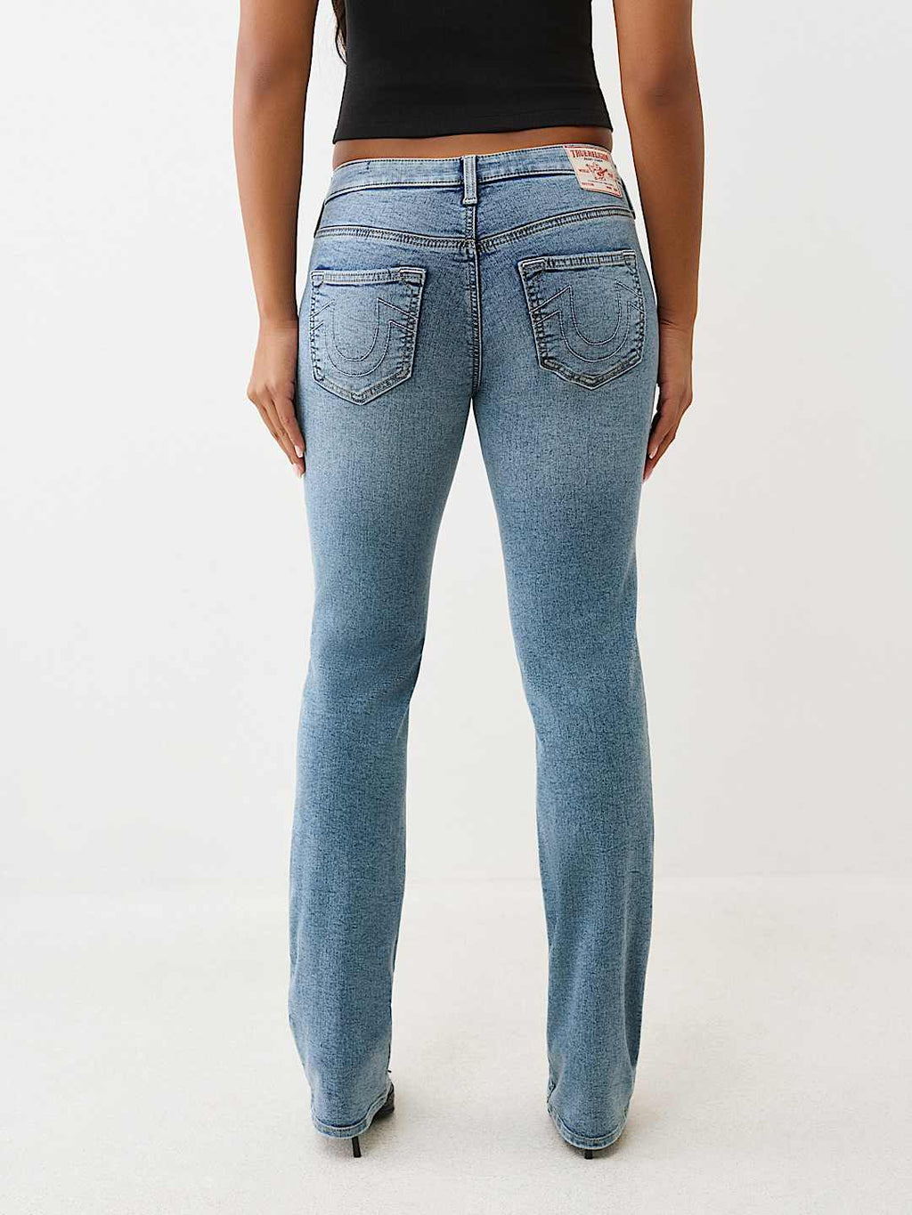 True Religion - BILLIE MID RISE STRAIGHT JEAN