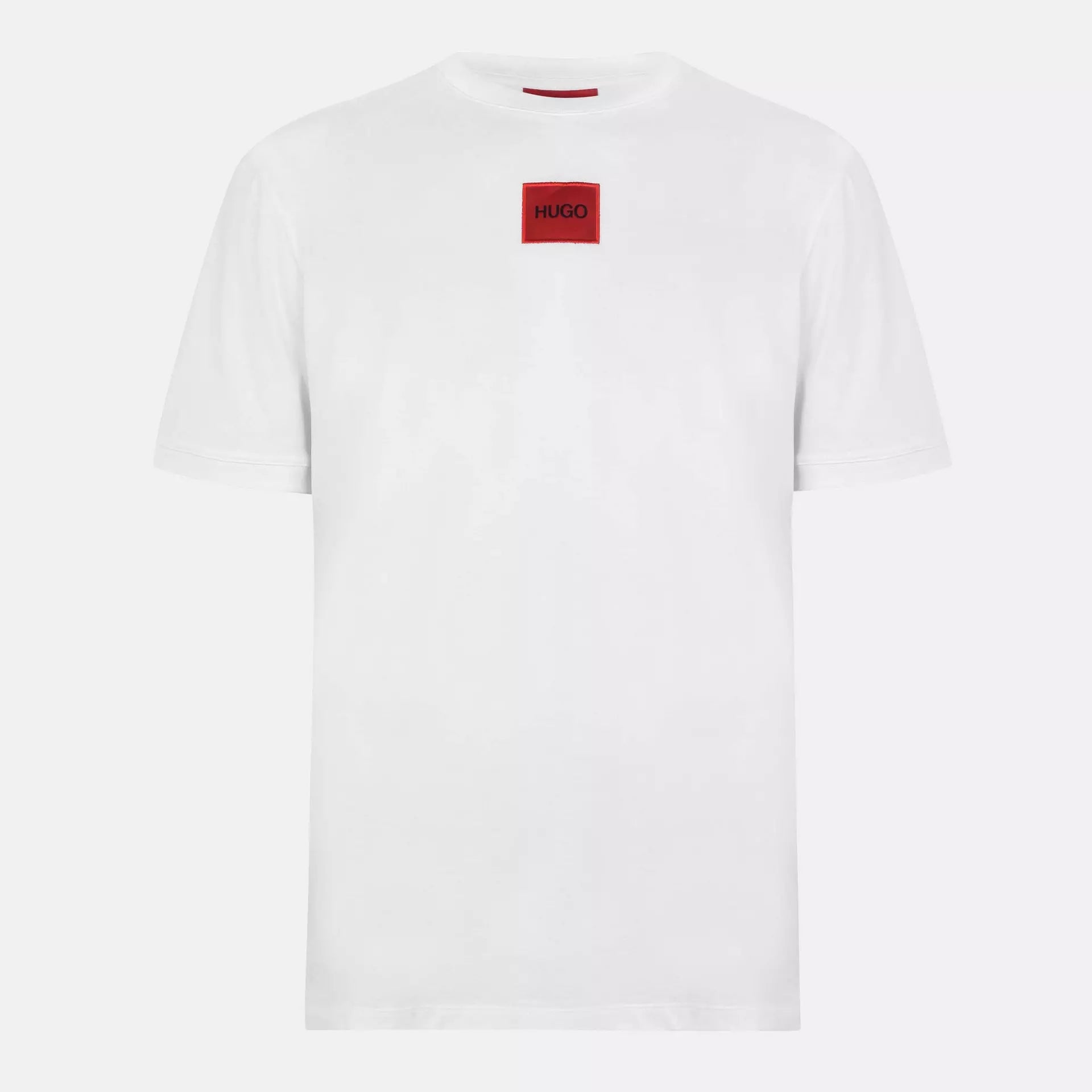 Hugo - Mens HUGO Diragolino Contemporary T-Shirt with Logo Detail