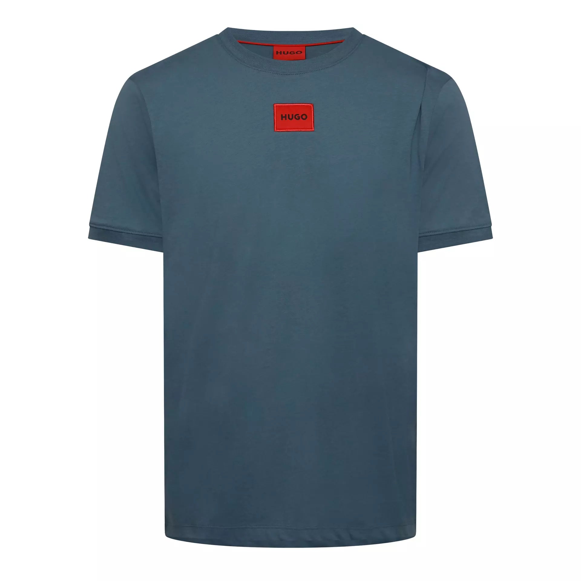 Hugo - Mens HUGO Diragolino Contemporary T-Shirt with Logo Detail