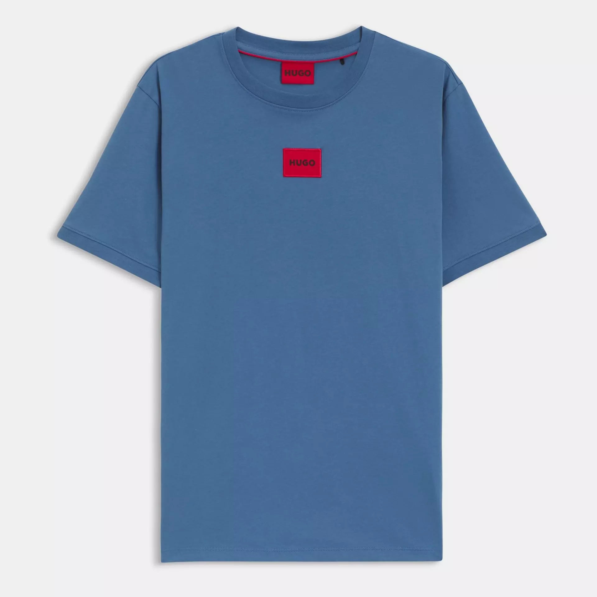 Hugo - Mens HUGO Diragolino Contemporary T-Shirt with Logo Detail