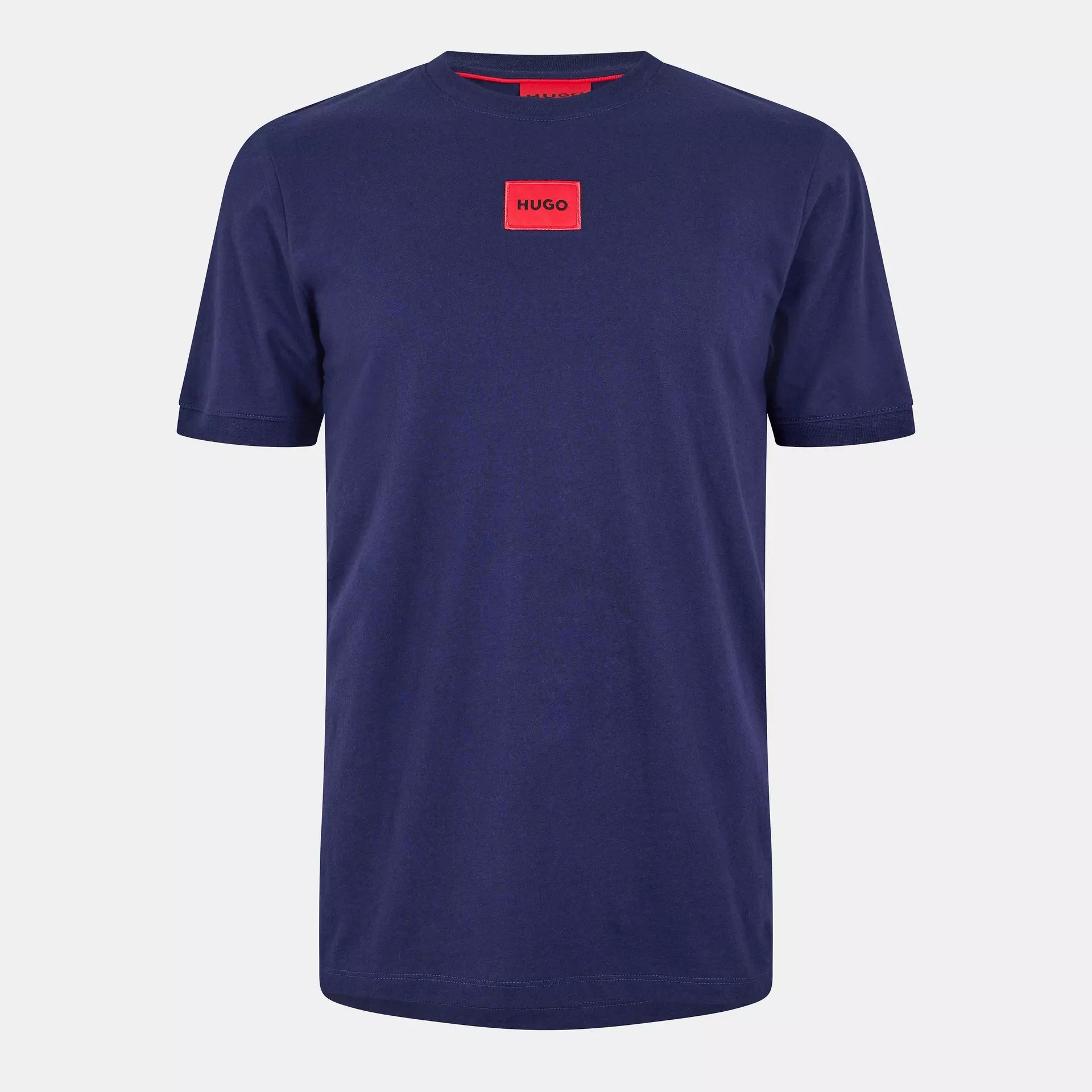 Hugo - Mens HUGO Diragolino Contemporary T-Shirt with Logo Detail