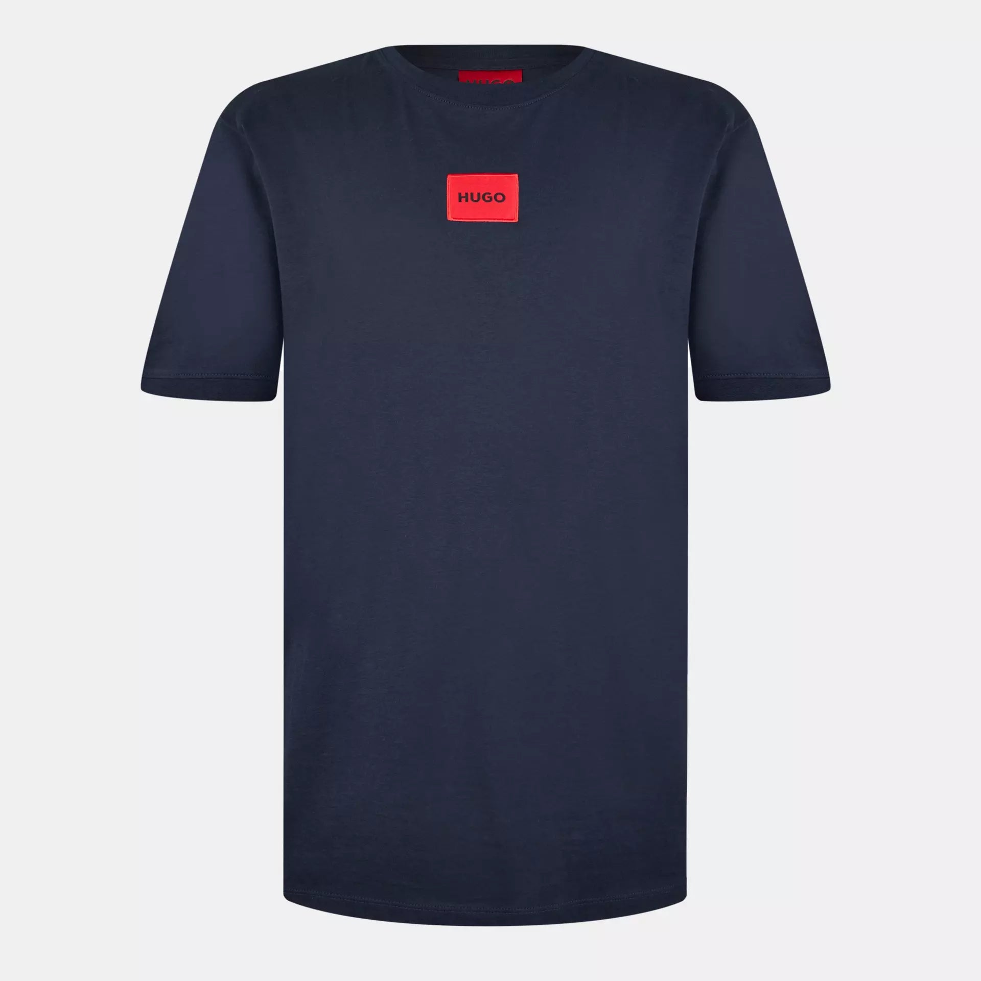 Hugo - Mens HUGO Diragolino Contemporary T-Shirt with Logo Detail