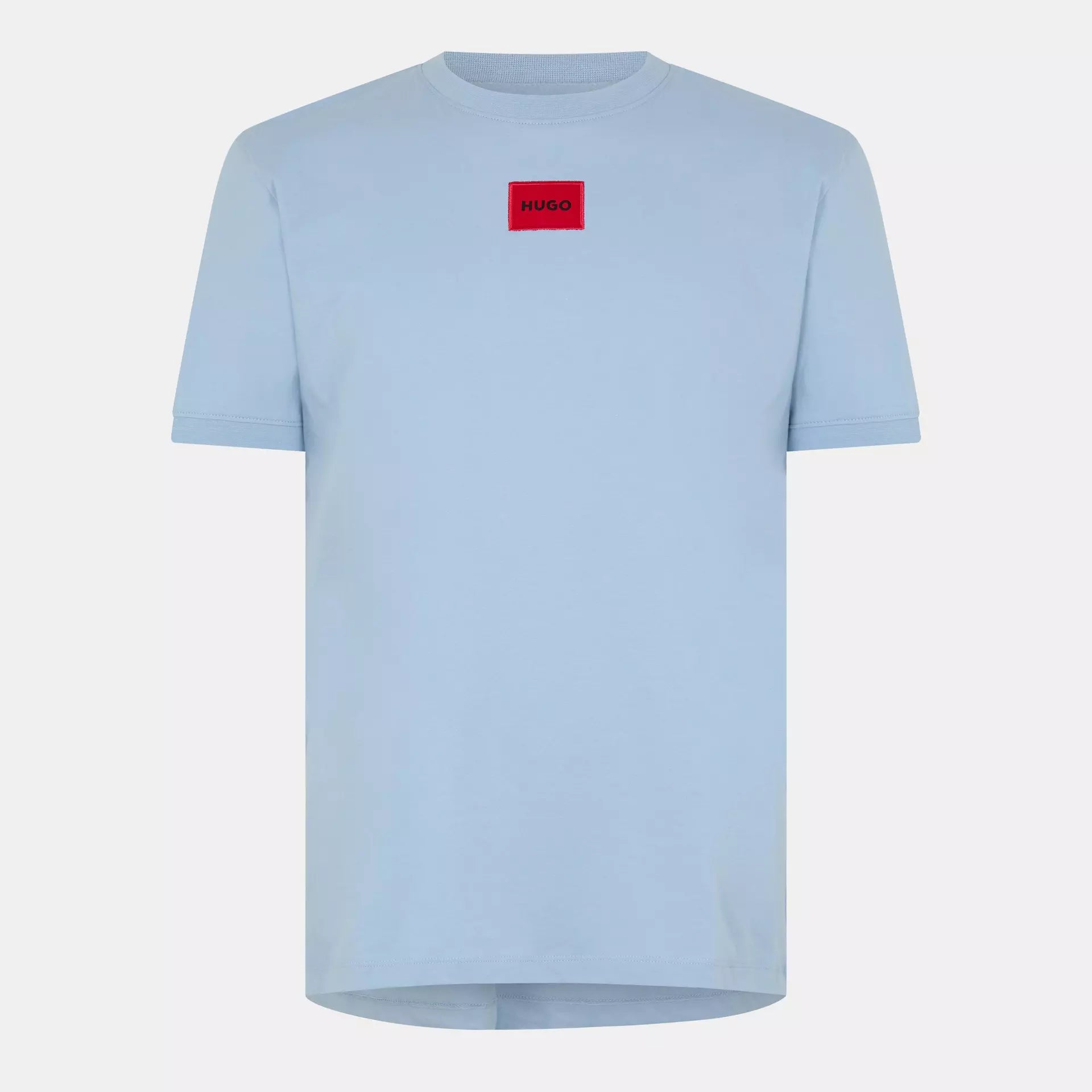 Hugo - Mens HUGO Diragolino Contemporary T-Shirt with Logo Detail