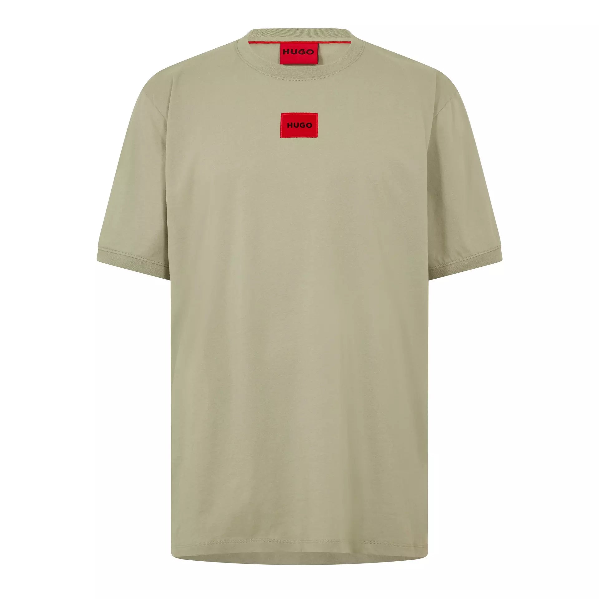 Hugo - Mens HUGO Diragolino Contemporary T-Shirt with Logo Detail