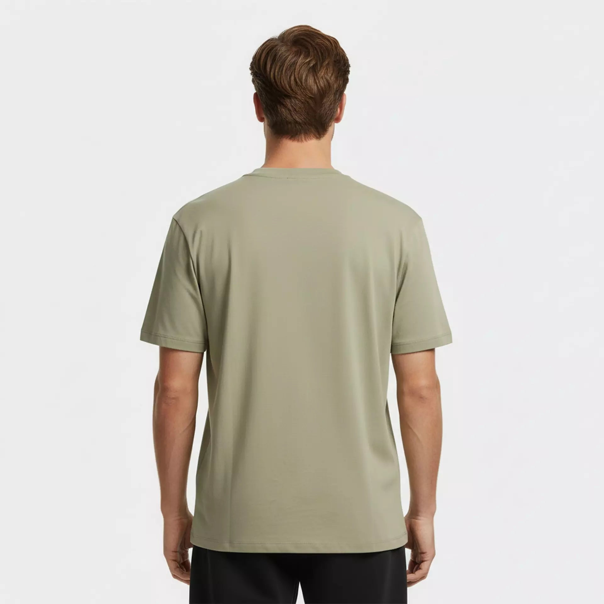 Hugo - Mens HUGO Diragolino Contemporary T-Shirt with Logo Detail