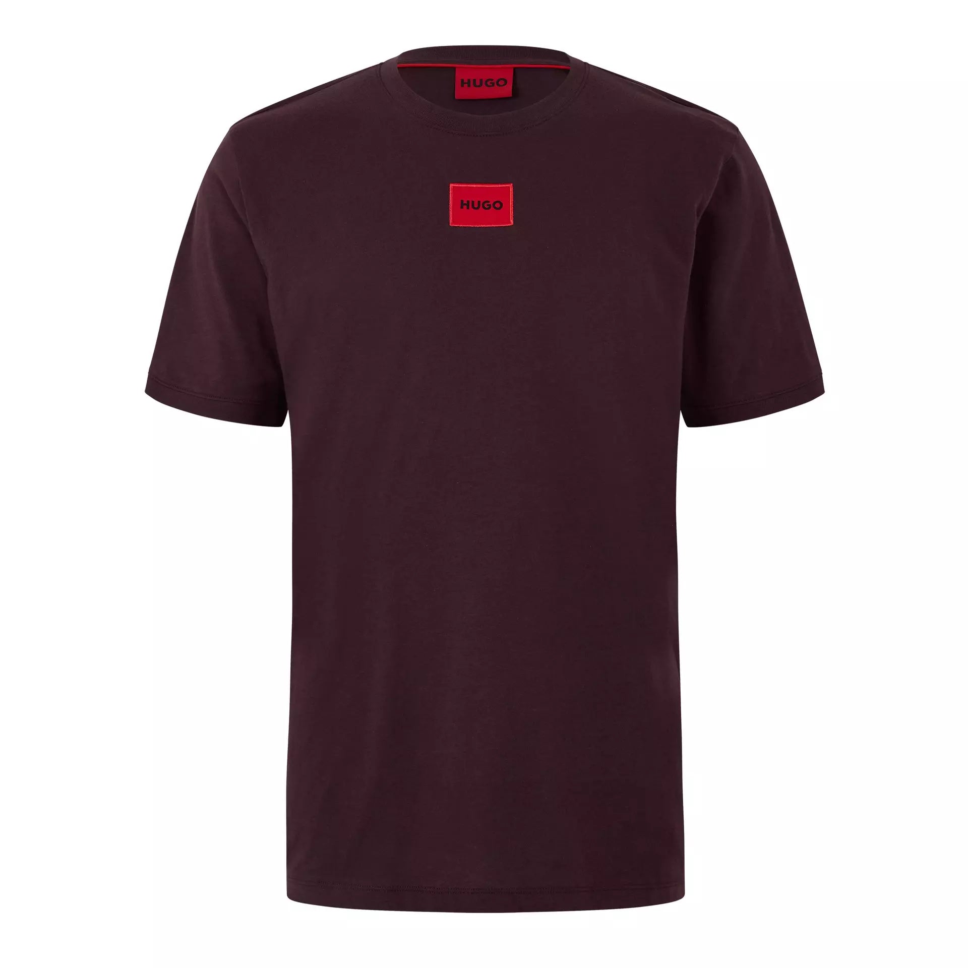 Hugo - Mens HUGO Diragolino Contemporary T-Shirt with Logo Detail
