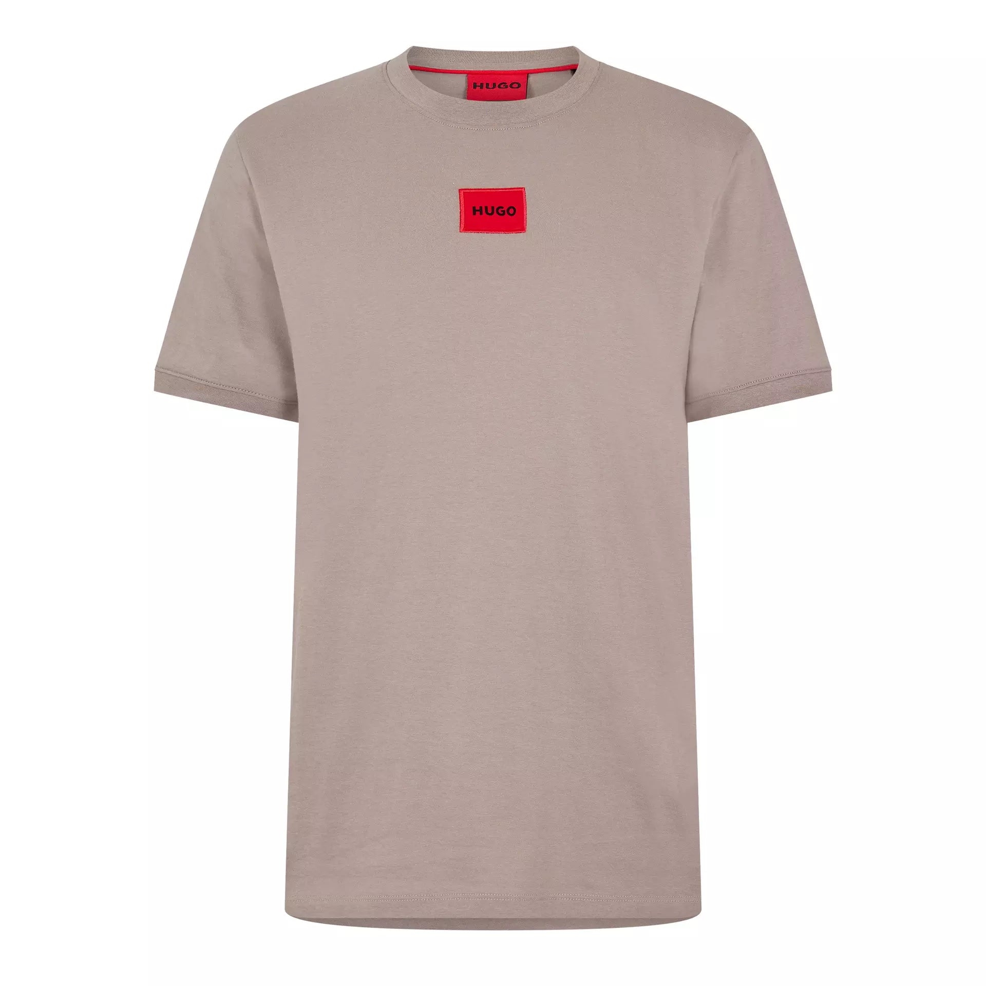 Hugo - Mens HUGO Diragolino Contemporary T-Shirt with Logo Detail