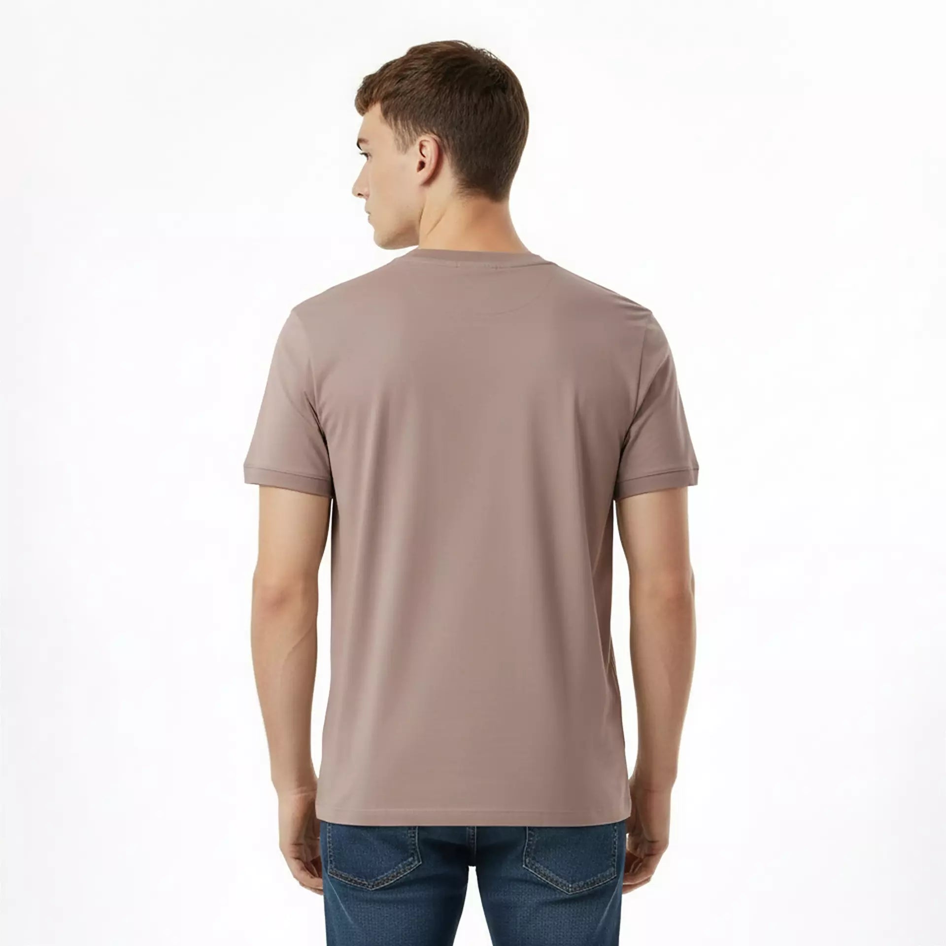 Hugo - Mens HUGO Diragolino Contemporary T-Shirt with Logo Detail