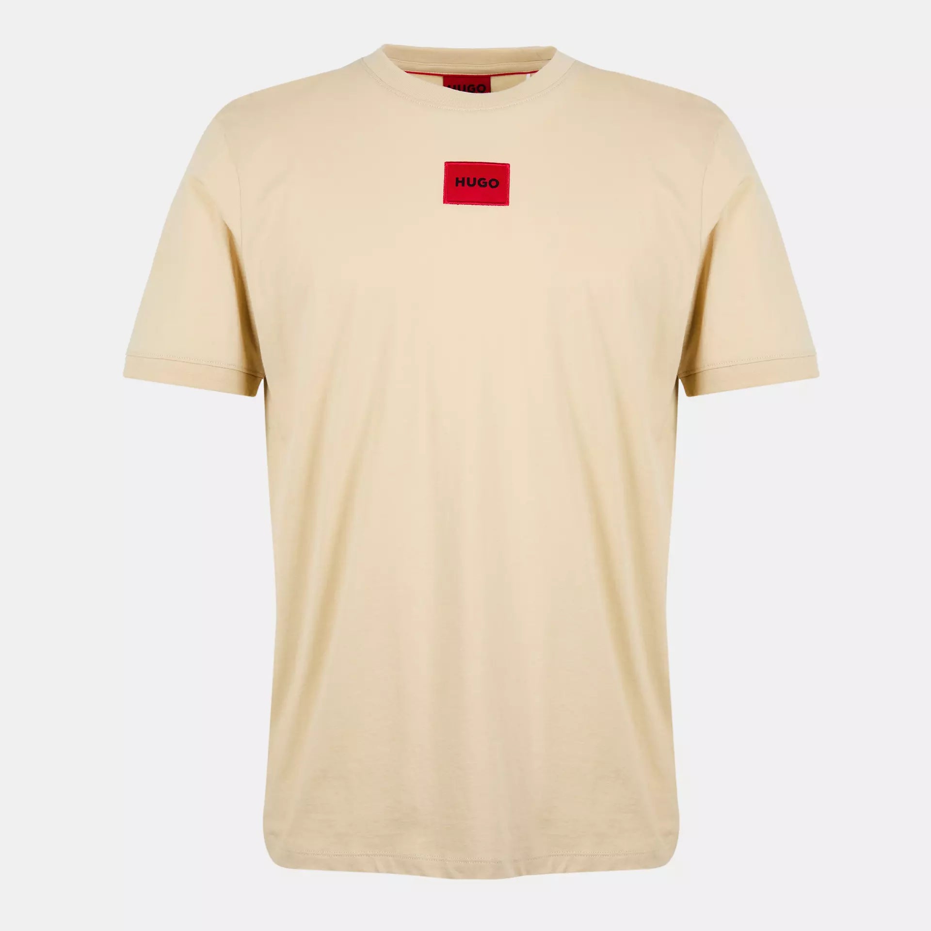 Hugo - Mens HUGO Diragolino Contemporary T-Shirt with Logo Detail