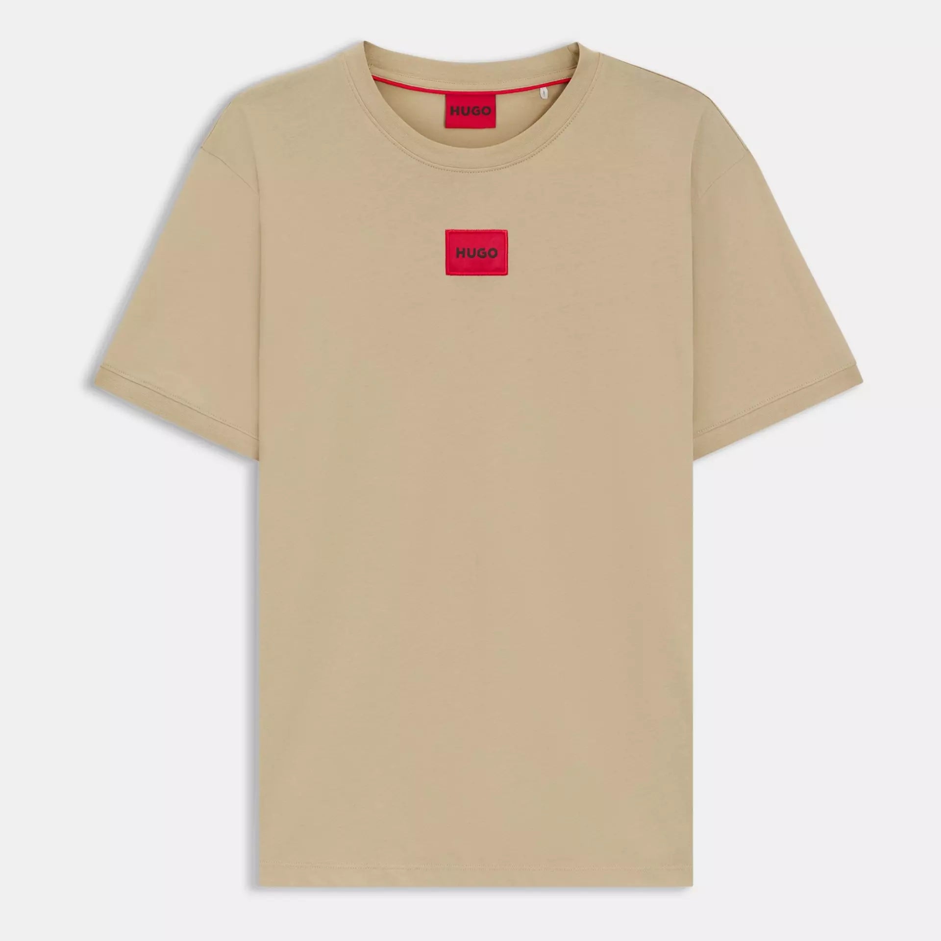 Hugo - Mens HUGO Diragolino Contemporary T-Shirt with Logo Detail