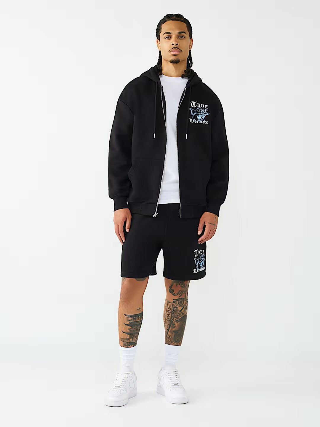 True Religion - Logo Zip Hoodie