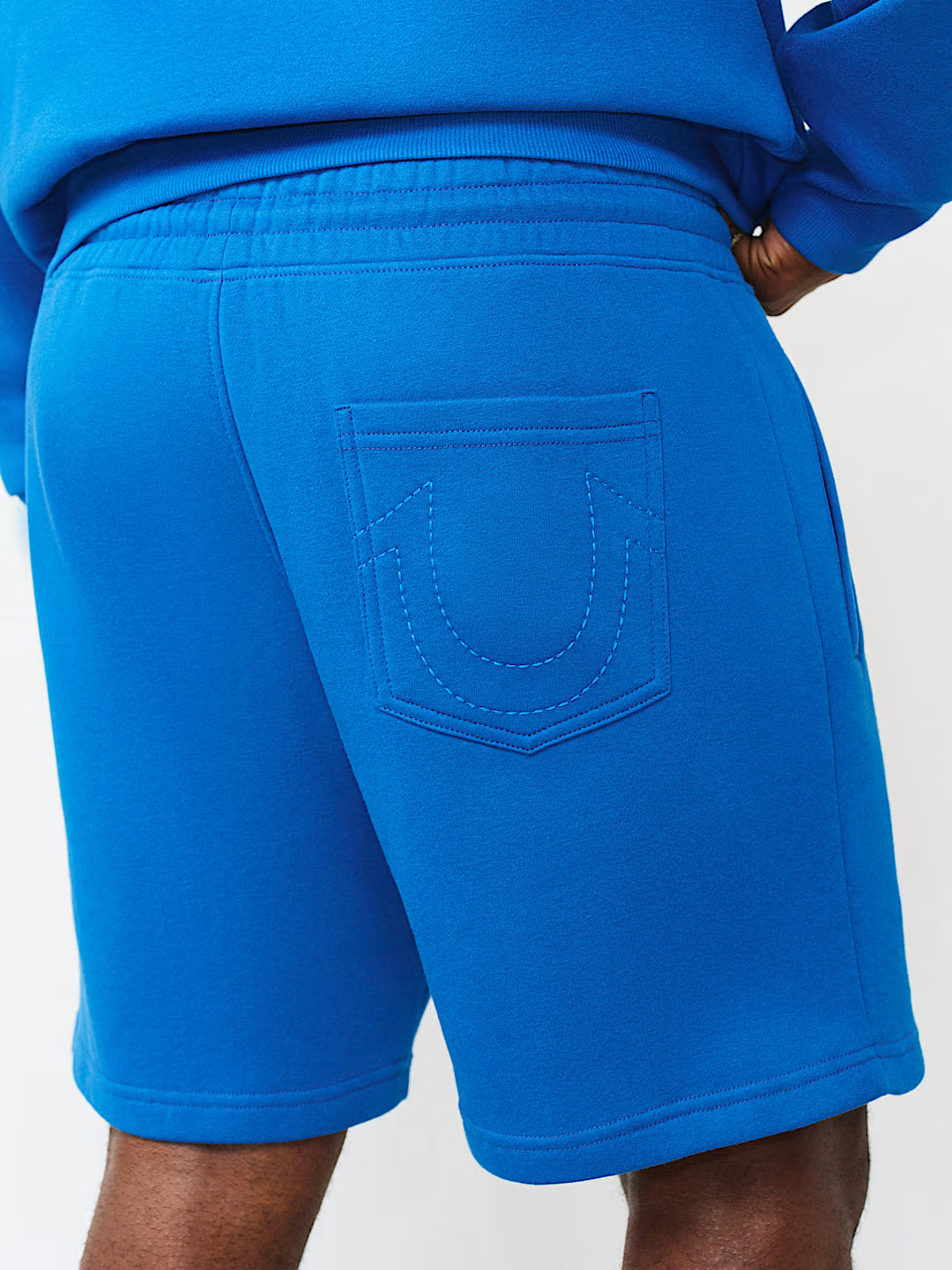 True Religion - Logo Patch Sweatshort