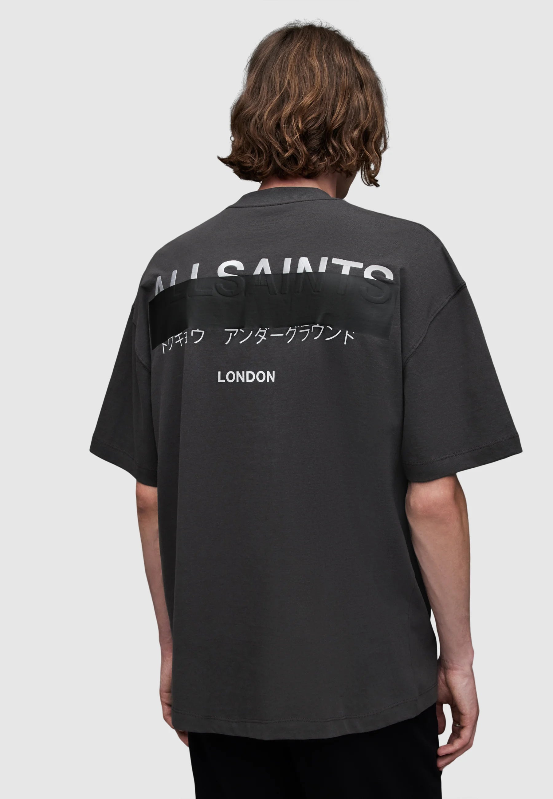AllSaints - Redact Crew Print T-shirt
