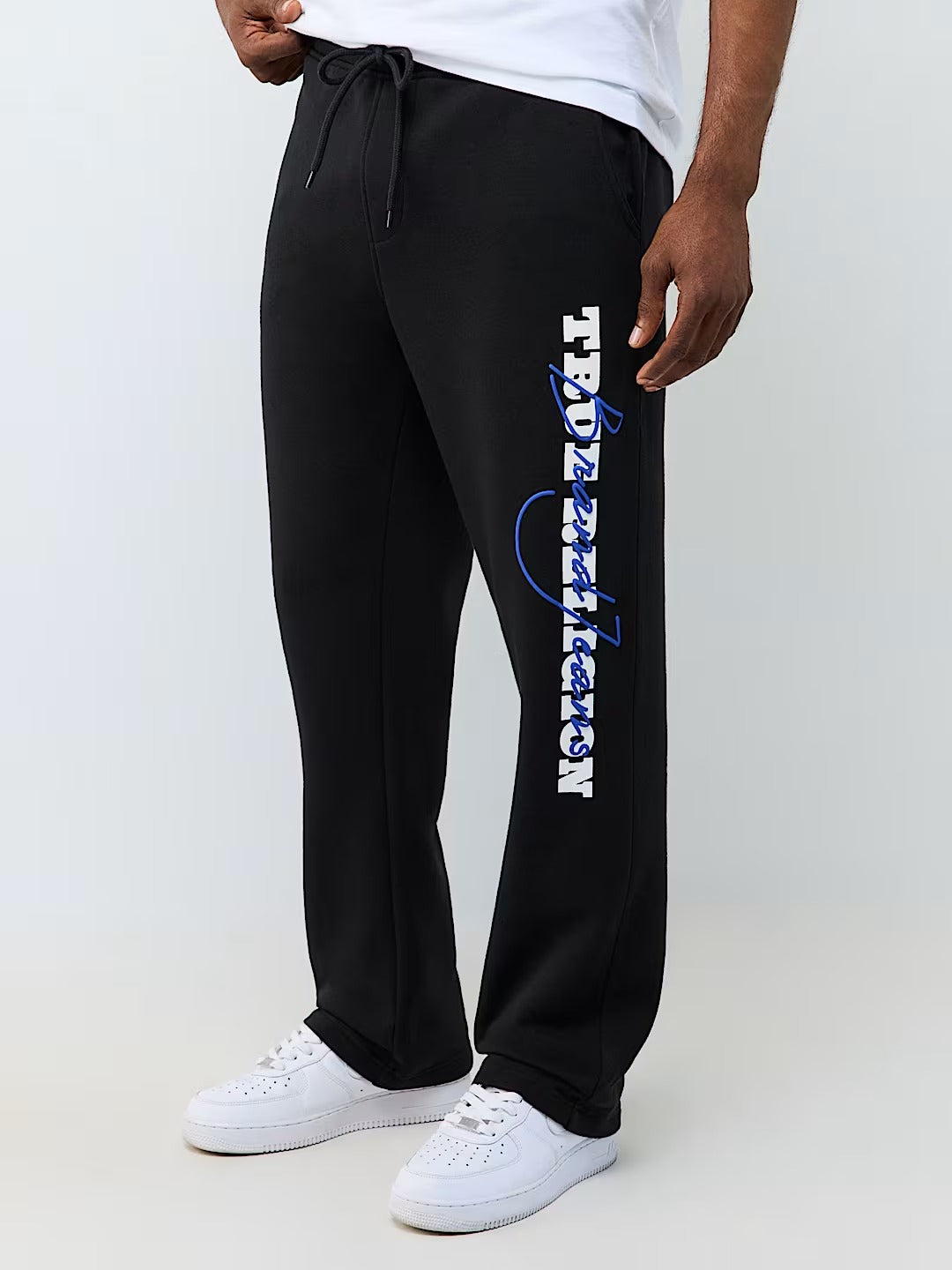 True Religion - Puff-Print Logo Script Sweatpant